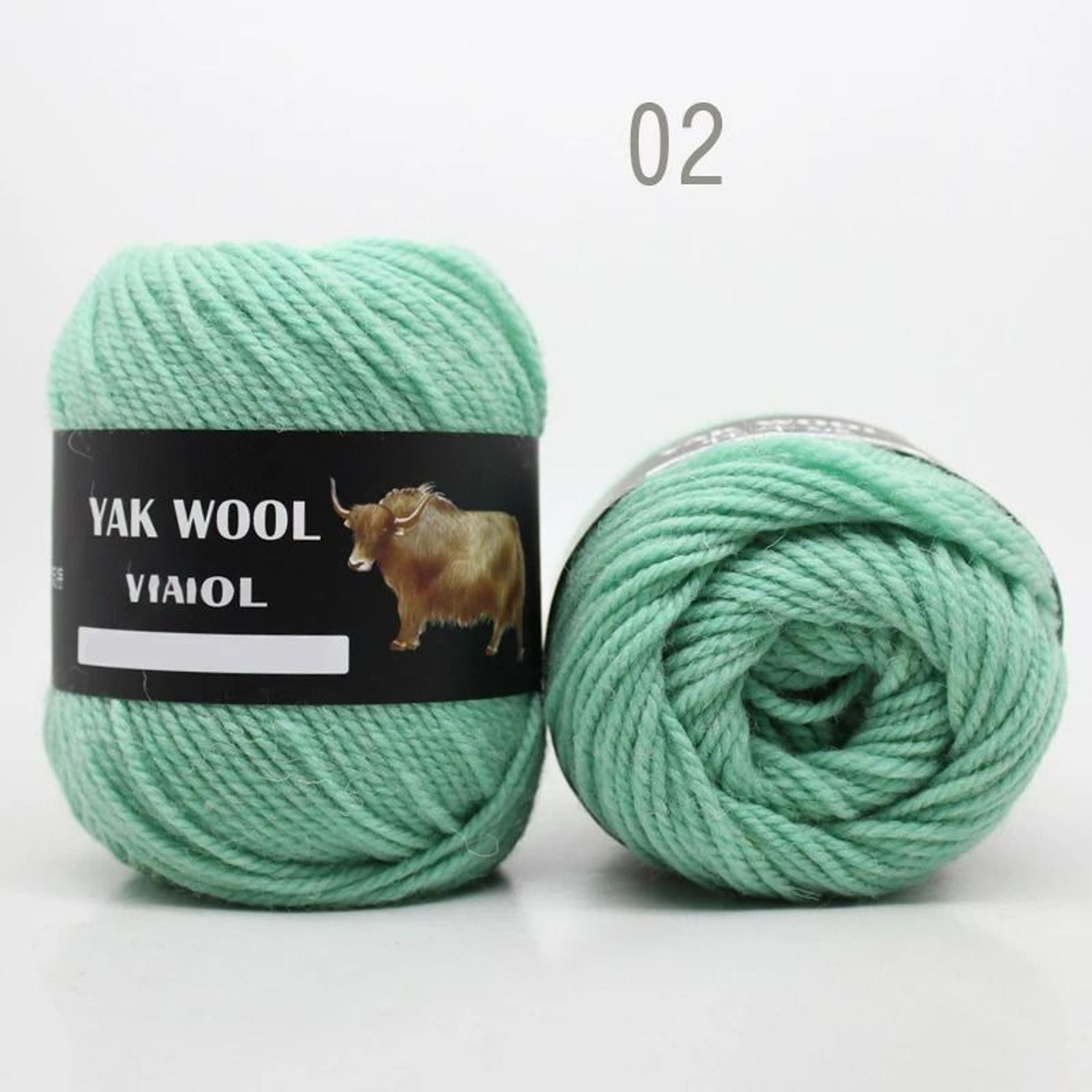 3Strand Yak Down MediumThick Wool Yarn Ball 8