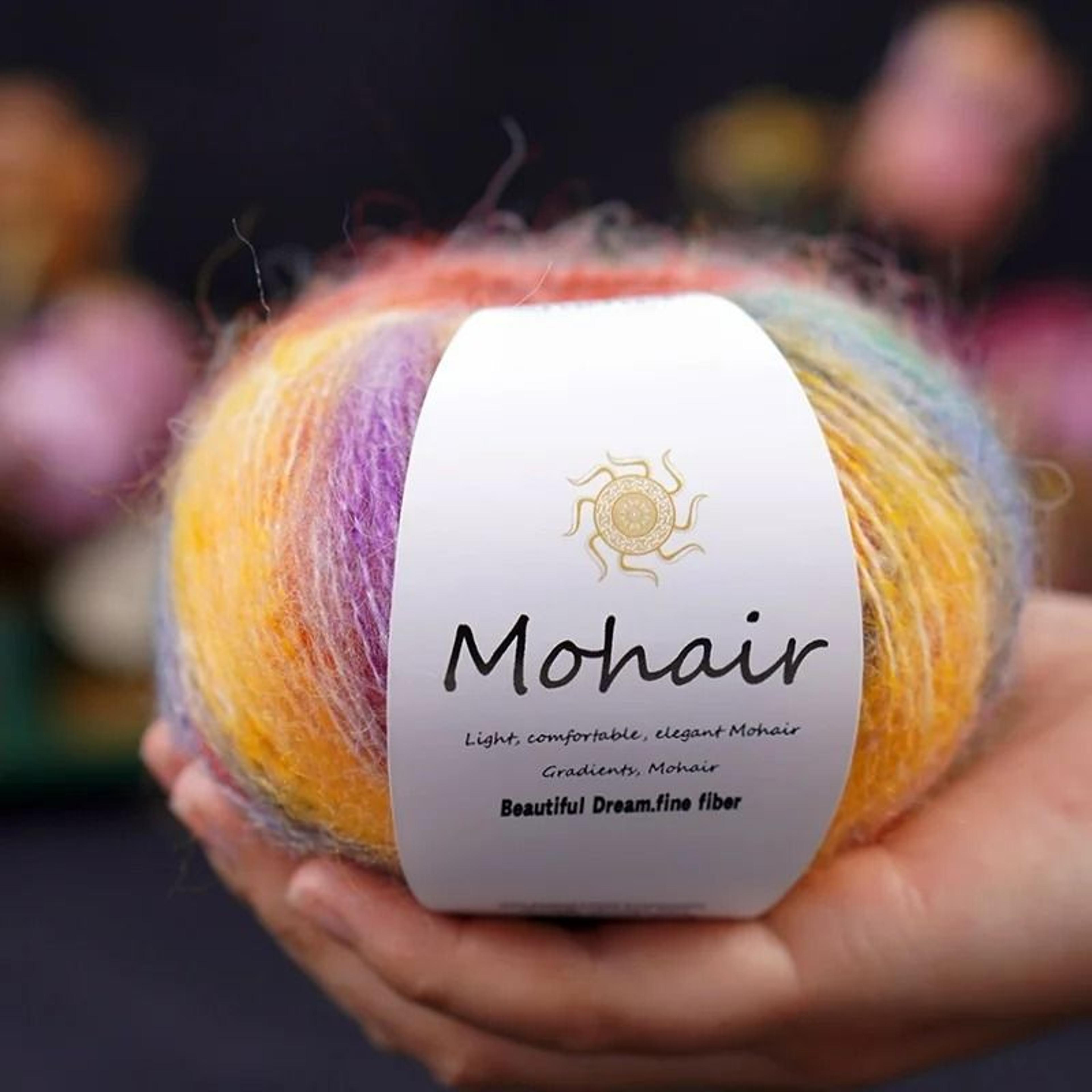 044 Lb Gradient Colored Mohair Yarn Pack 8 Skeins 3