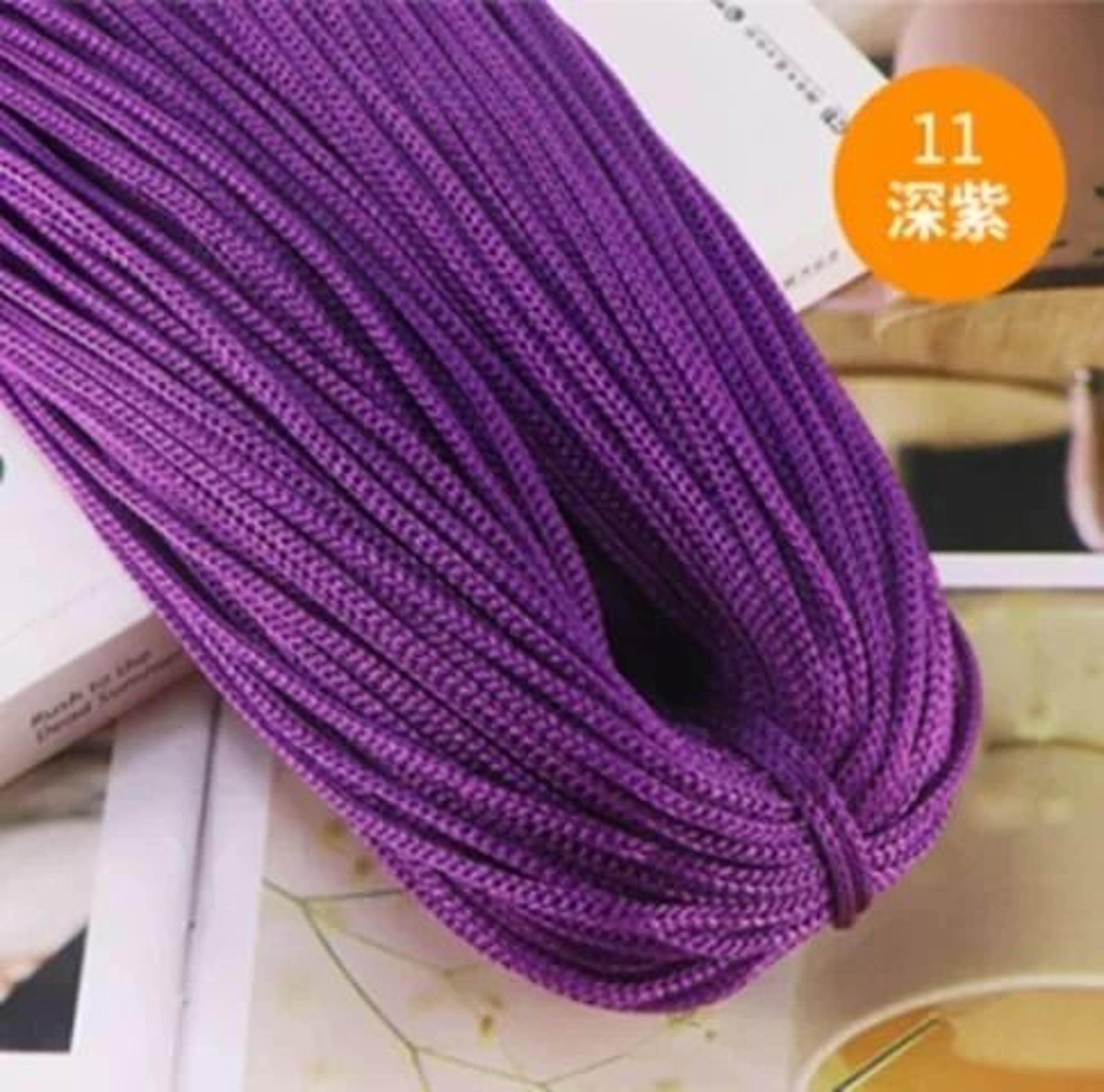 218Yard 3mm Nylon Cord Crochet  Macrame Thread 17