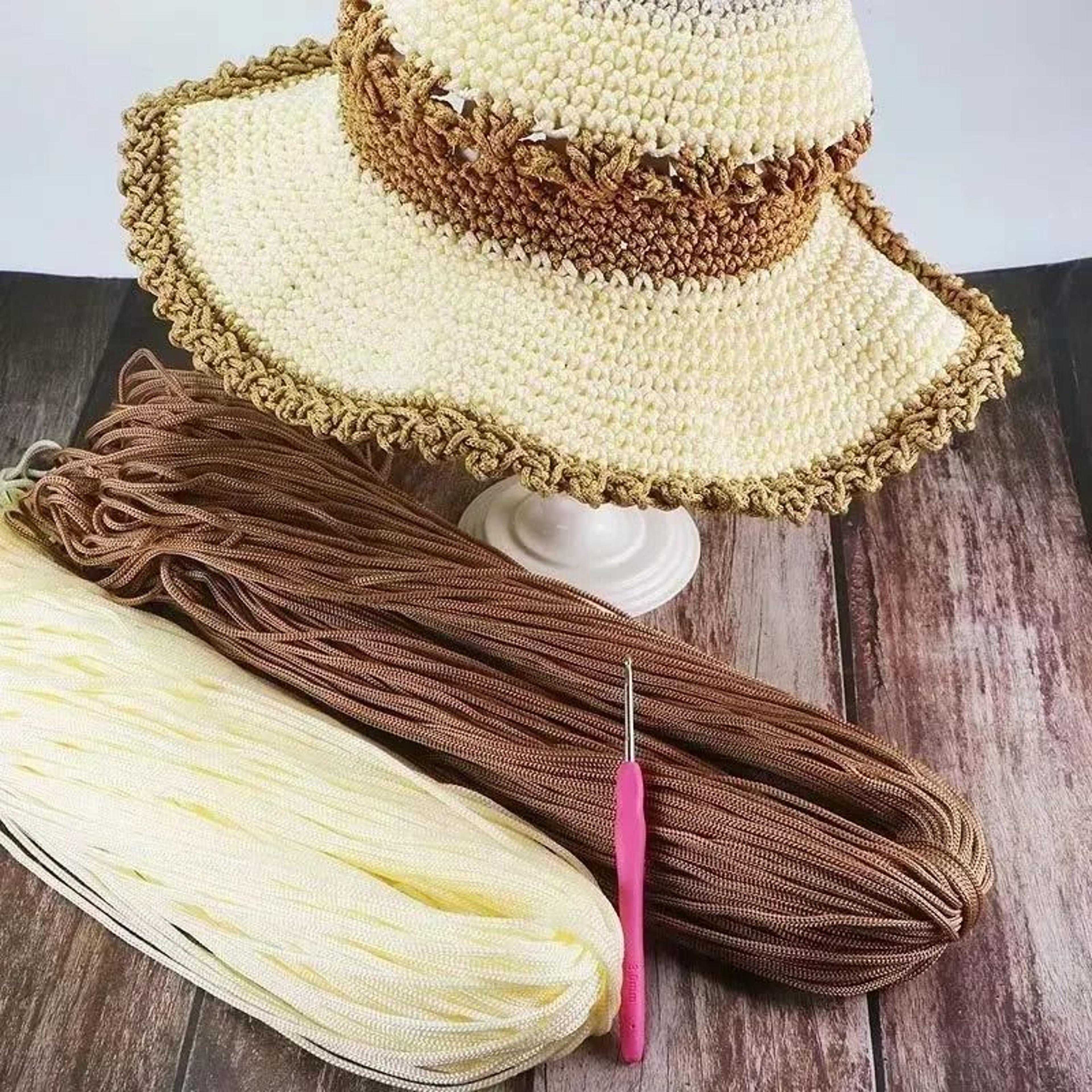 218Yard 3mm Nylon Cord Crochet  Macrame Thread 5
