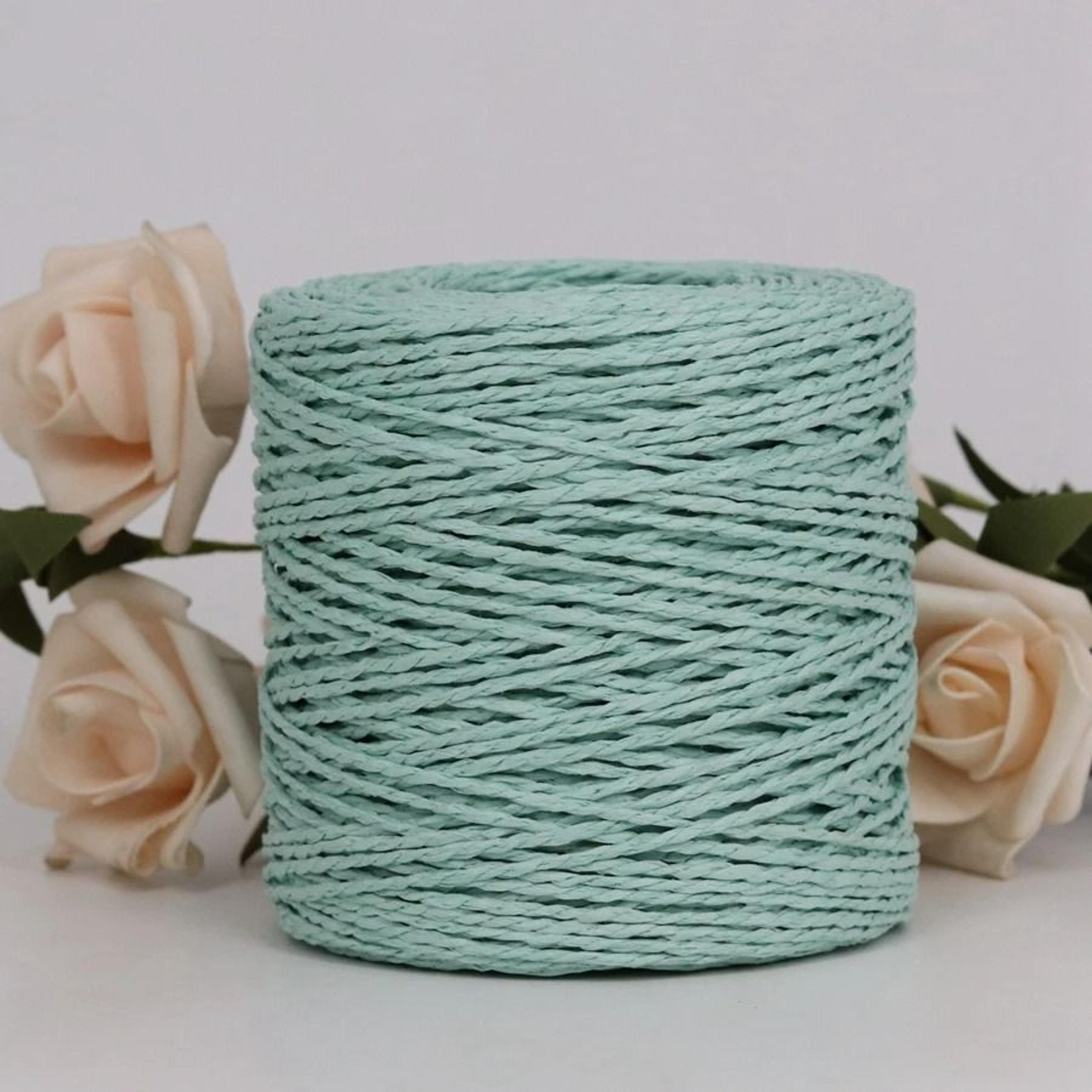 022 Lb Natural Raffia Straw Paper Yarn 1
