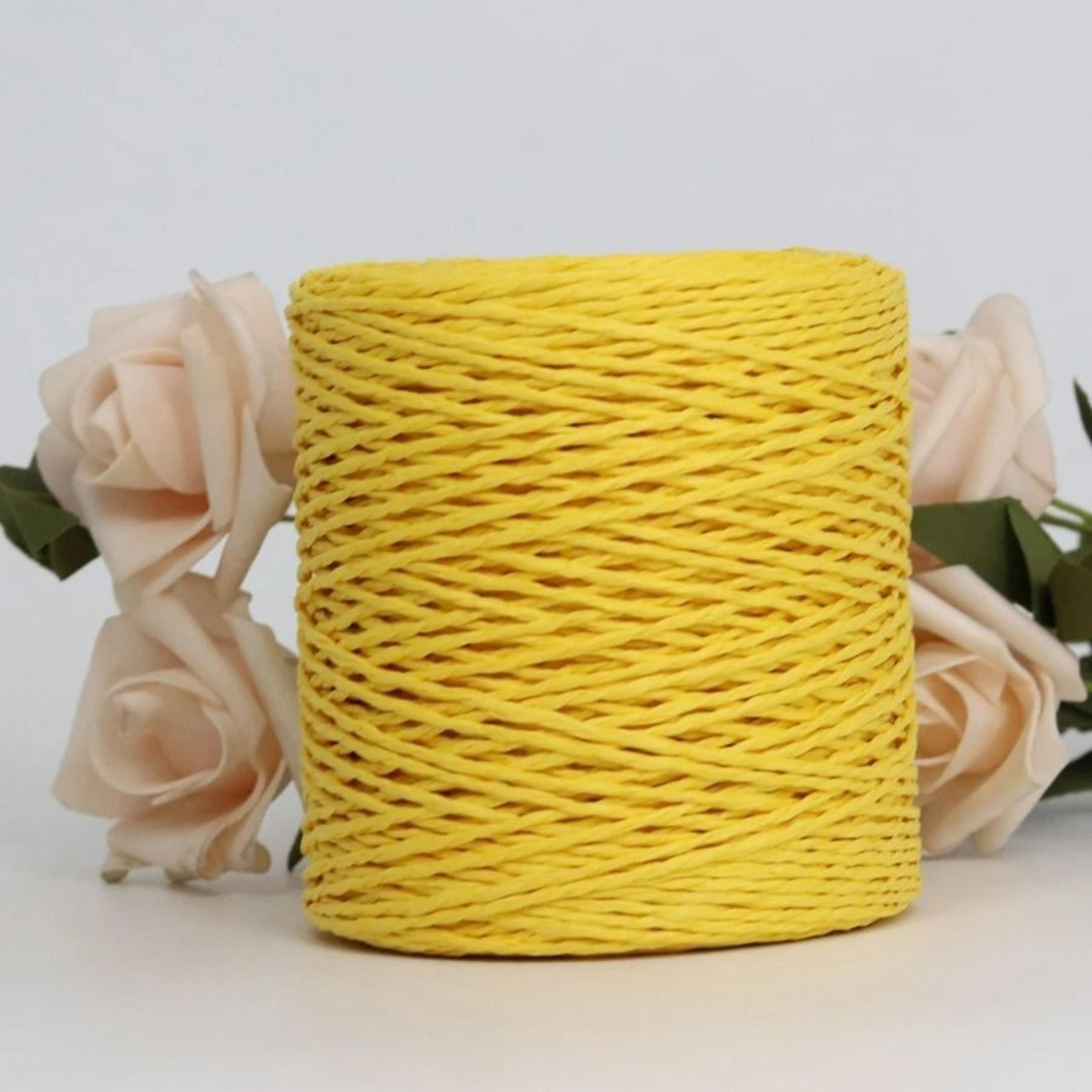 022 Lb Natural Raffia Straw Paper Yarn 15