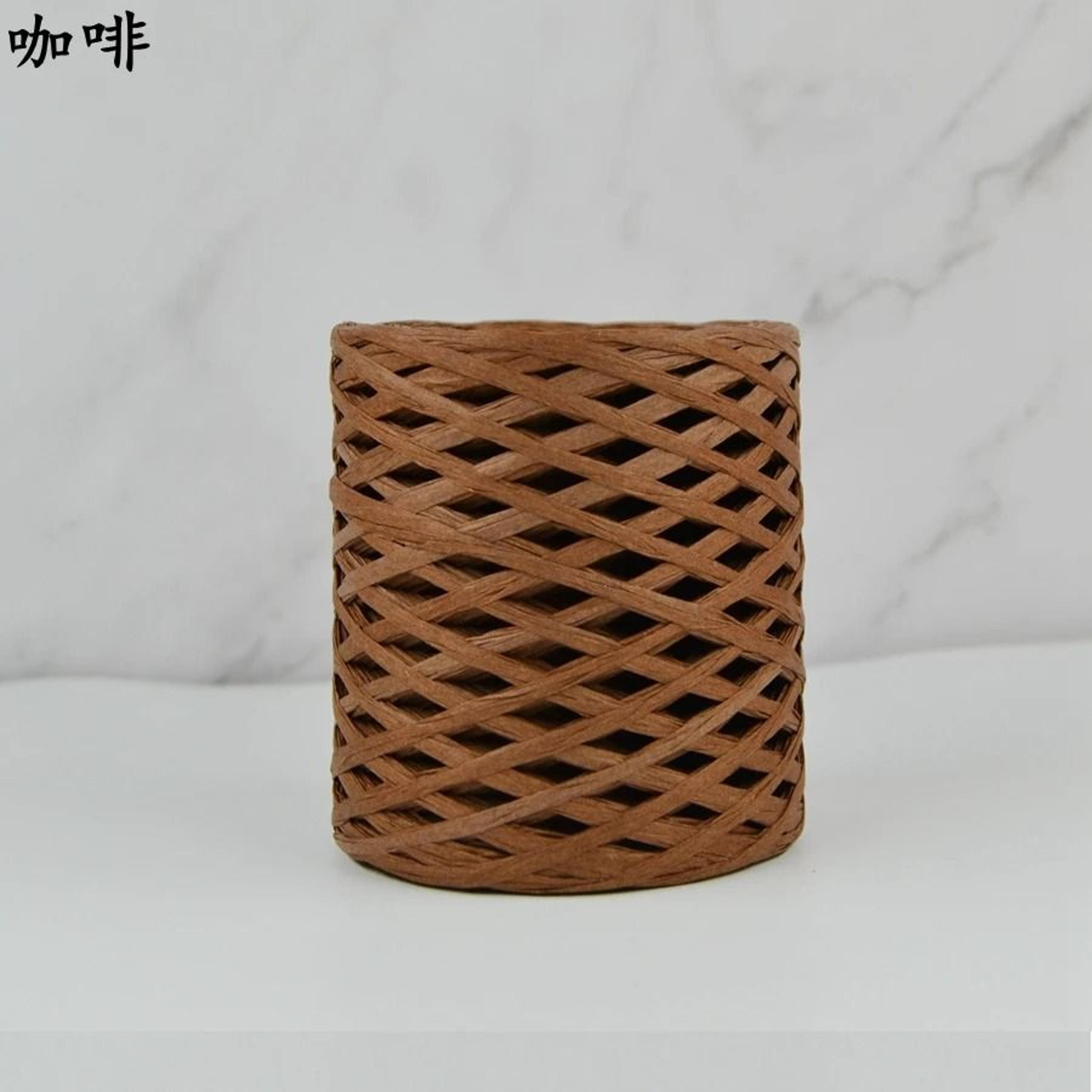 218Yard Natural Raffia Straw Paper Yarn 17