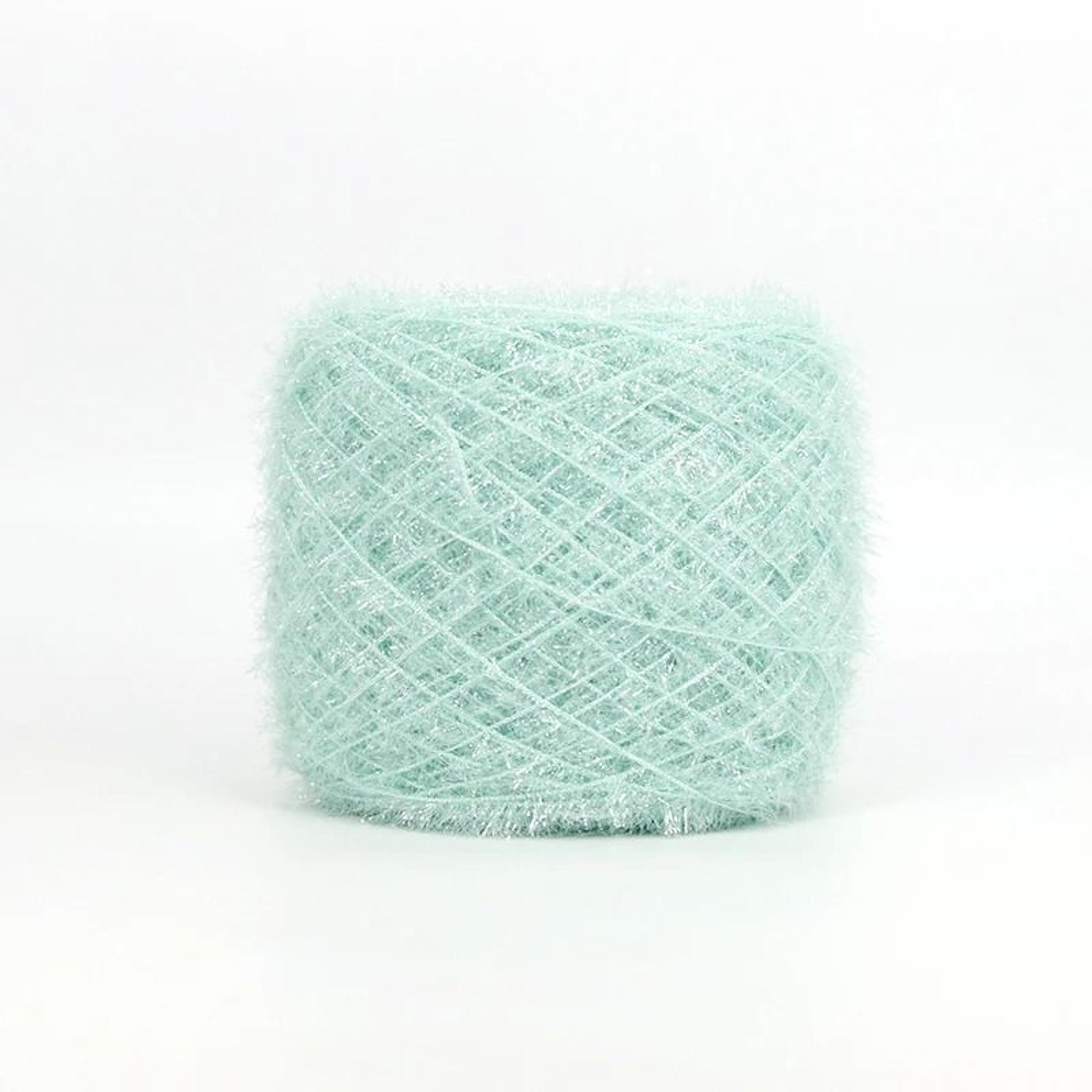 Sparkly SpaceDye Acrylic  Glass Silk HandKnitting Yarn 12