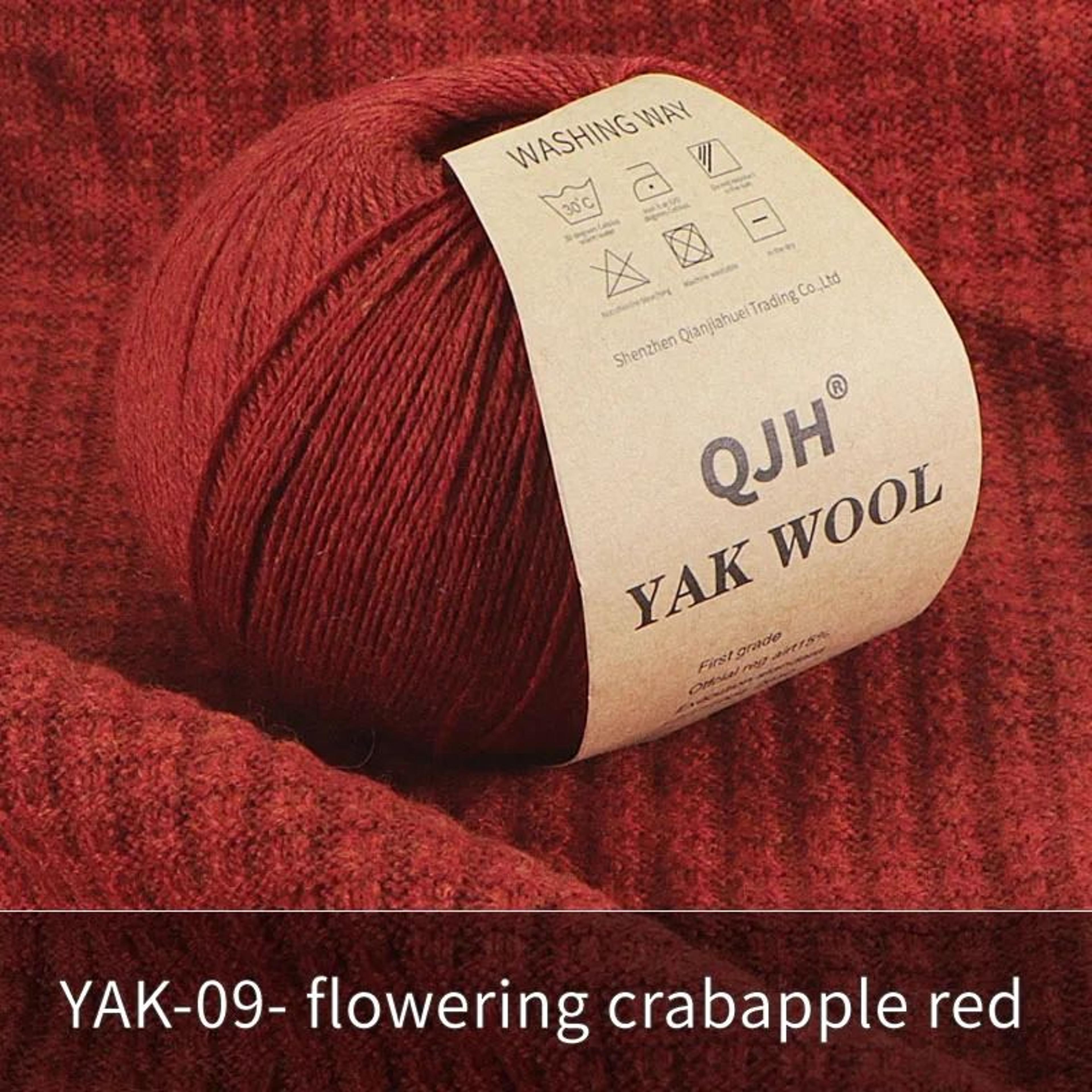 3Piece Yak Wool HandKnitting  Crochet Yarn Set 14