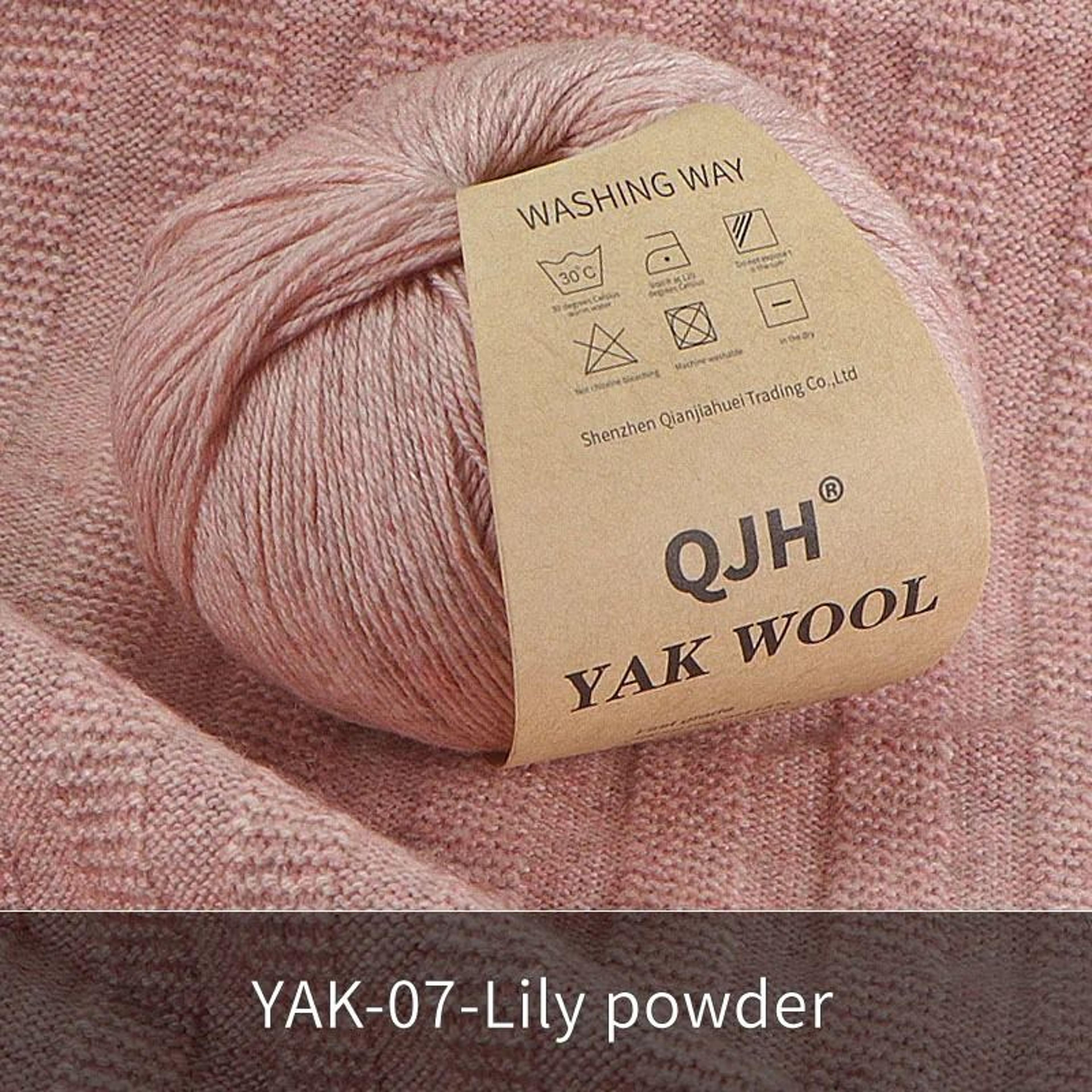 3Piece Yak Wool HandKnitting  Crochet Yarn Set 16