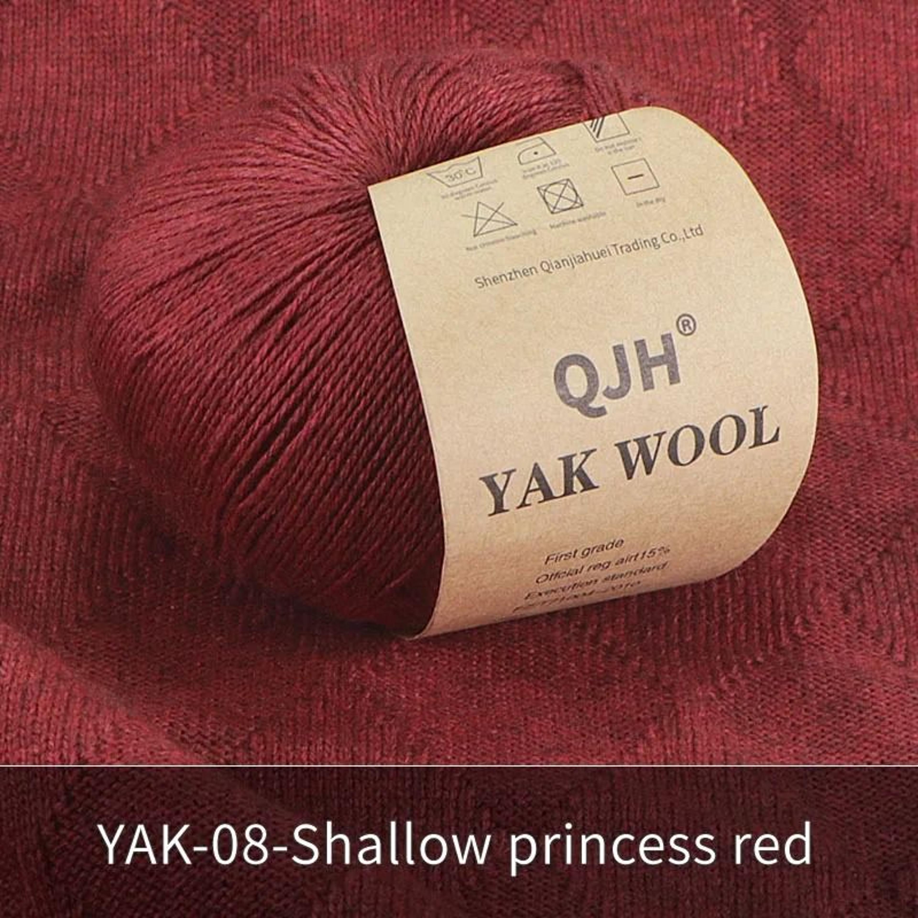 3Piece Yak Wool HandKnitting  Crochet Yarn Set 17