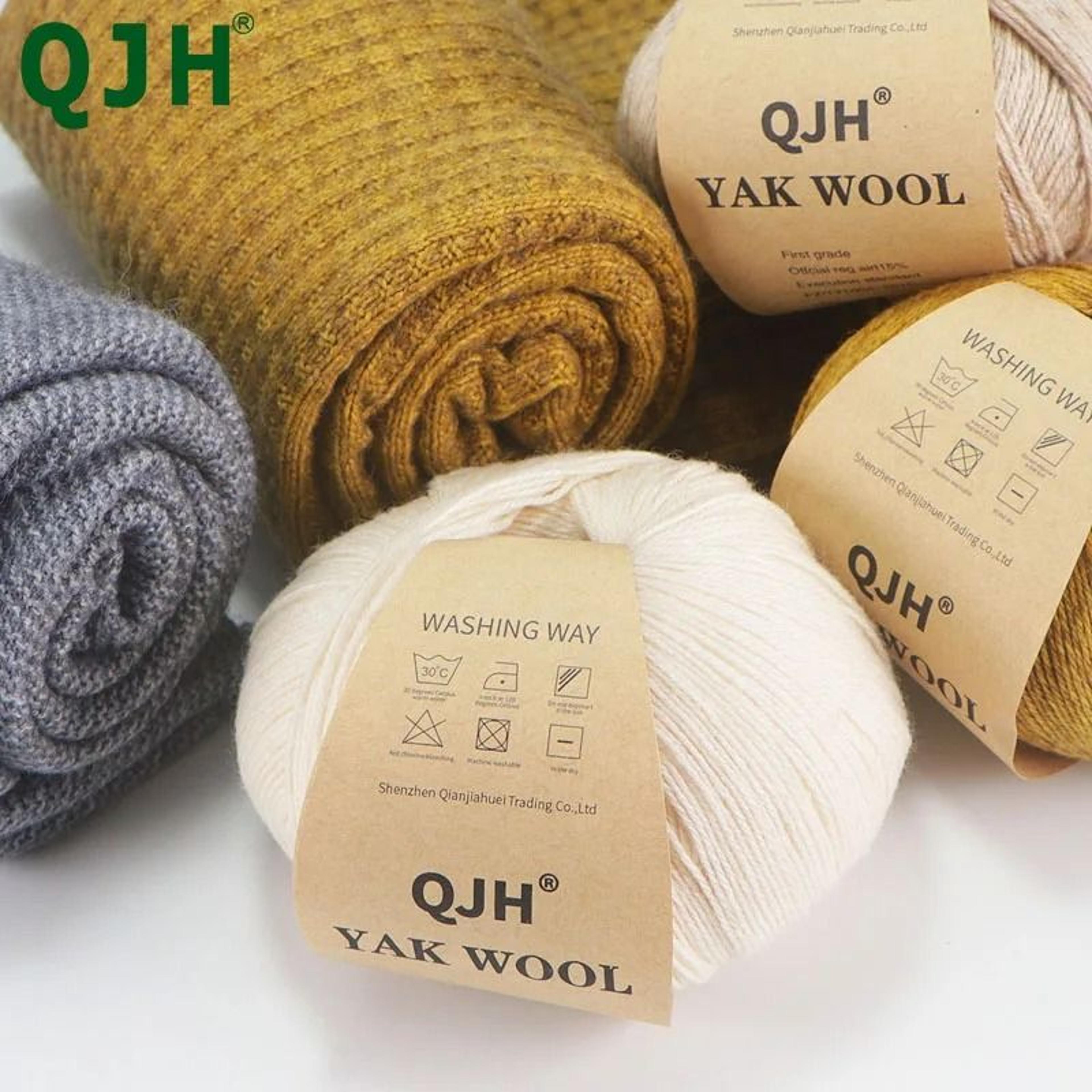 3Piece Yak Wool HandKnitting  Crochet Yarn Set 4