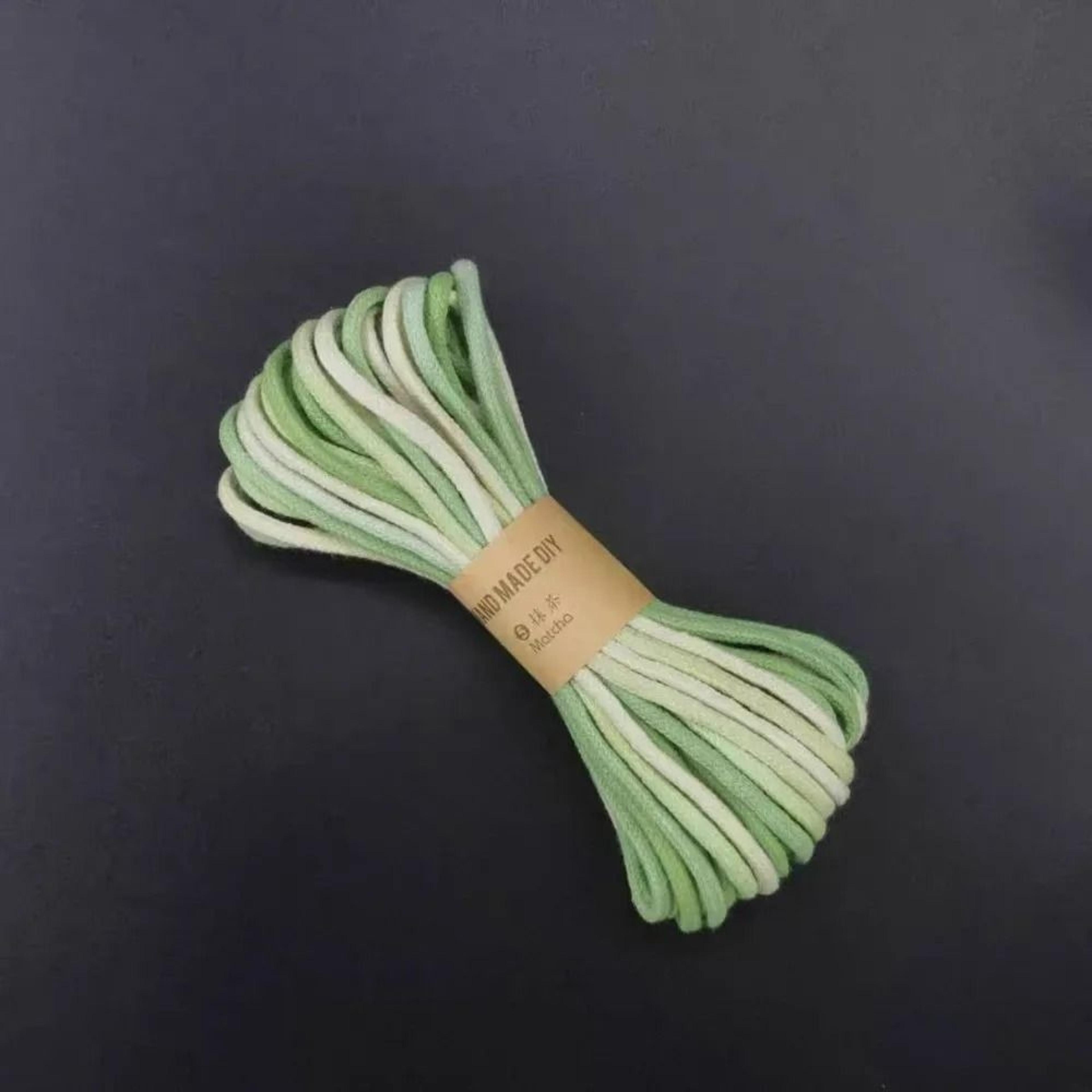 11Yard Gradient HandDyed Cotton Macrame Rope 012 In  3 Mm 6