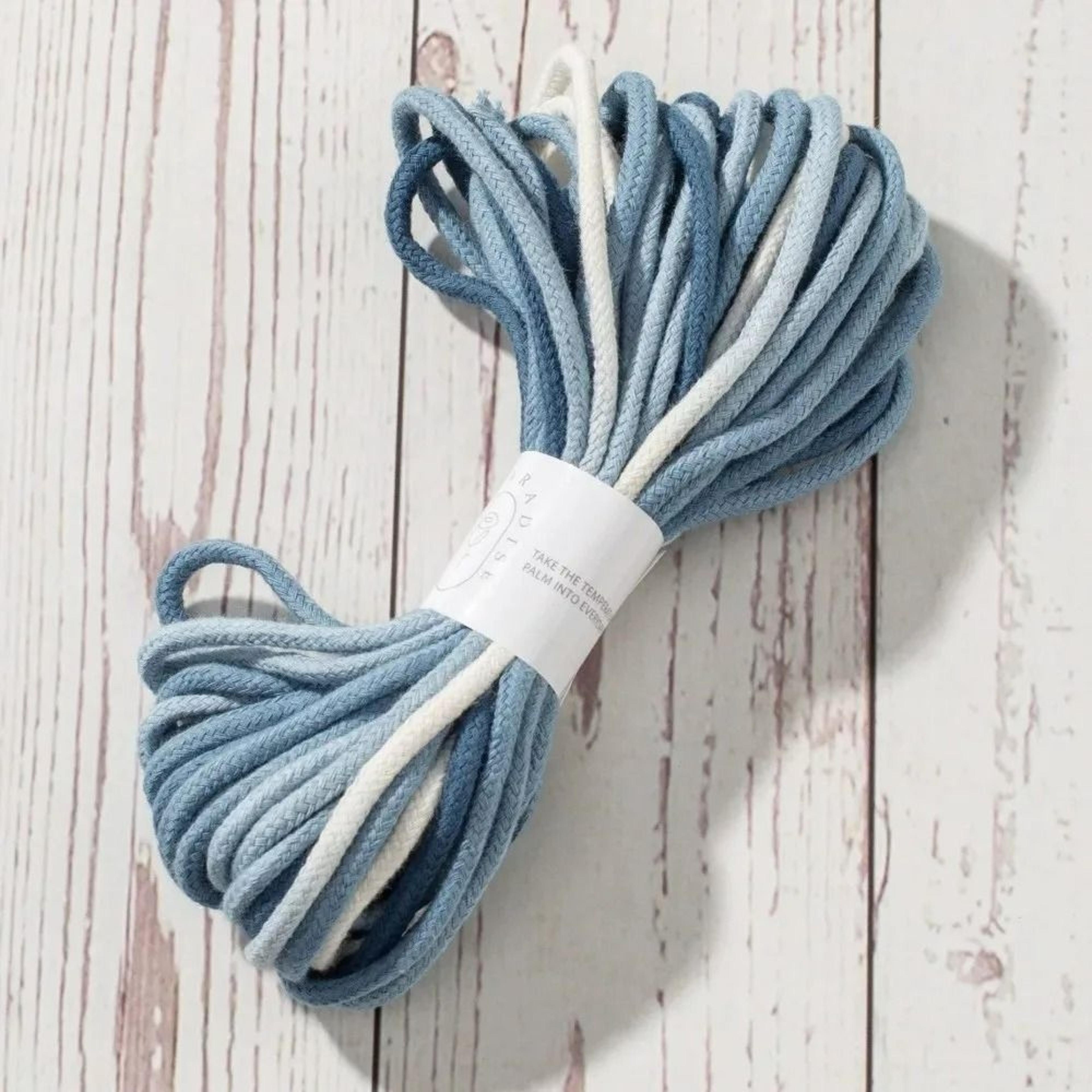 11Yard Gradient HandDyed Cotton Macrame Rope 012 In  3 Mm 8