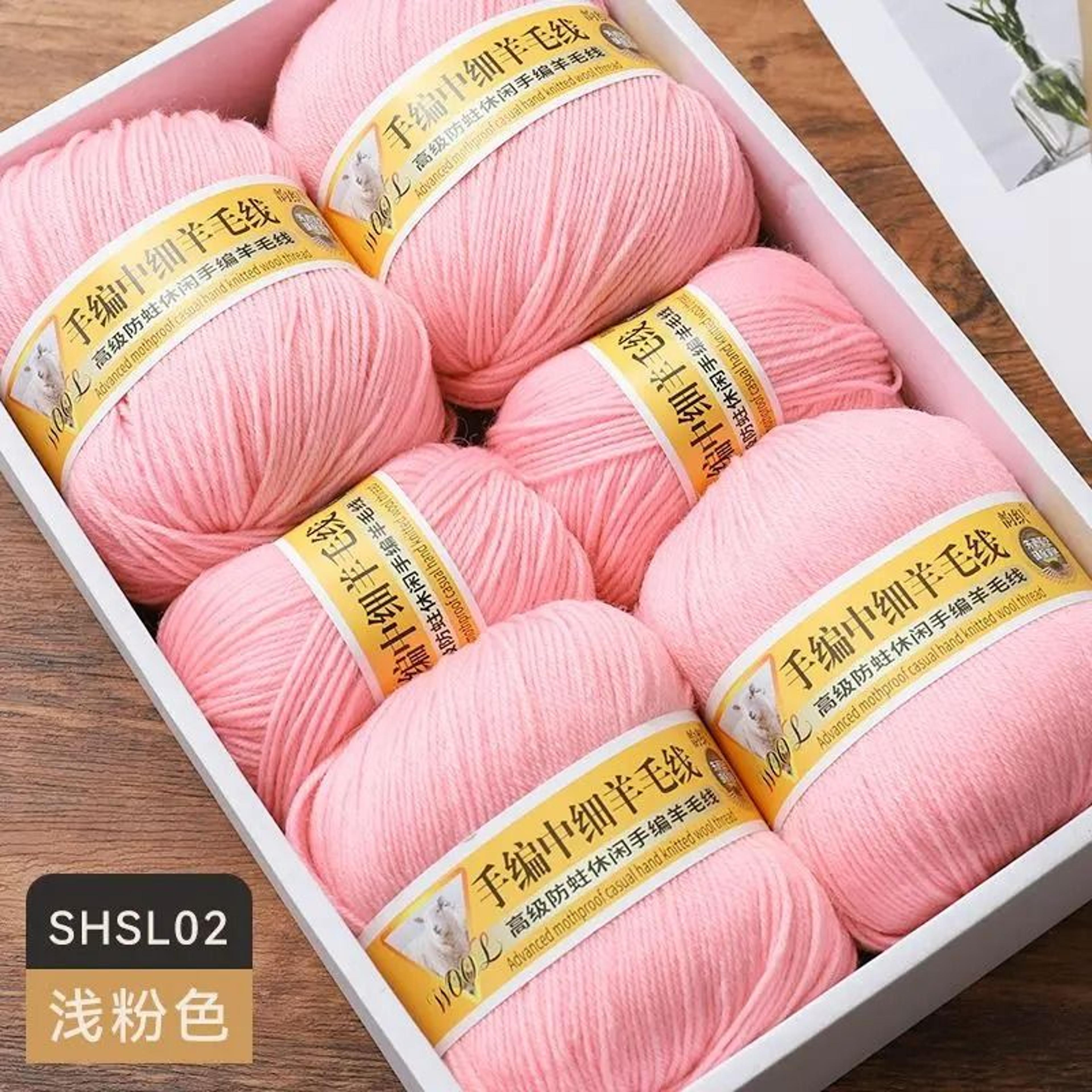 11 Lb MediumThin Soft Baby Wool Yarn Set 10
