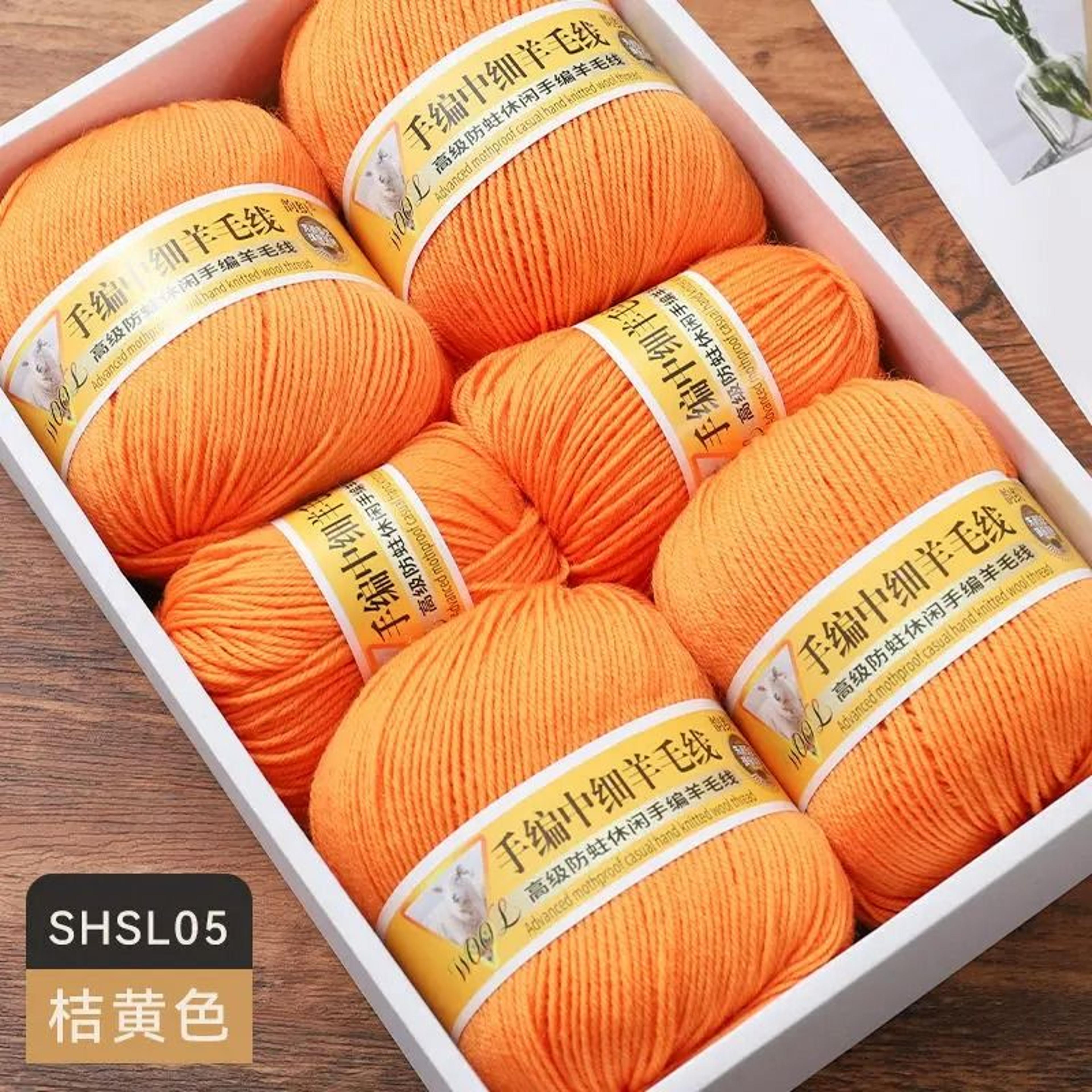 11 Lb MediumThin Soft Baby Wool Yarn Set 12