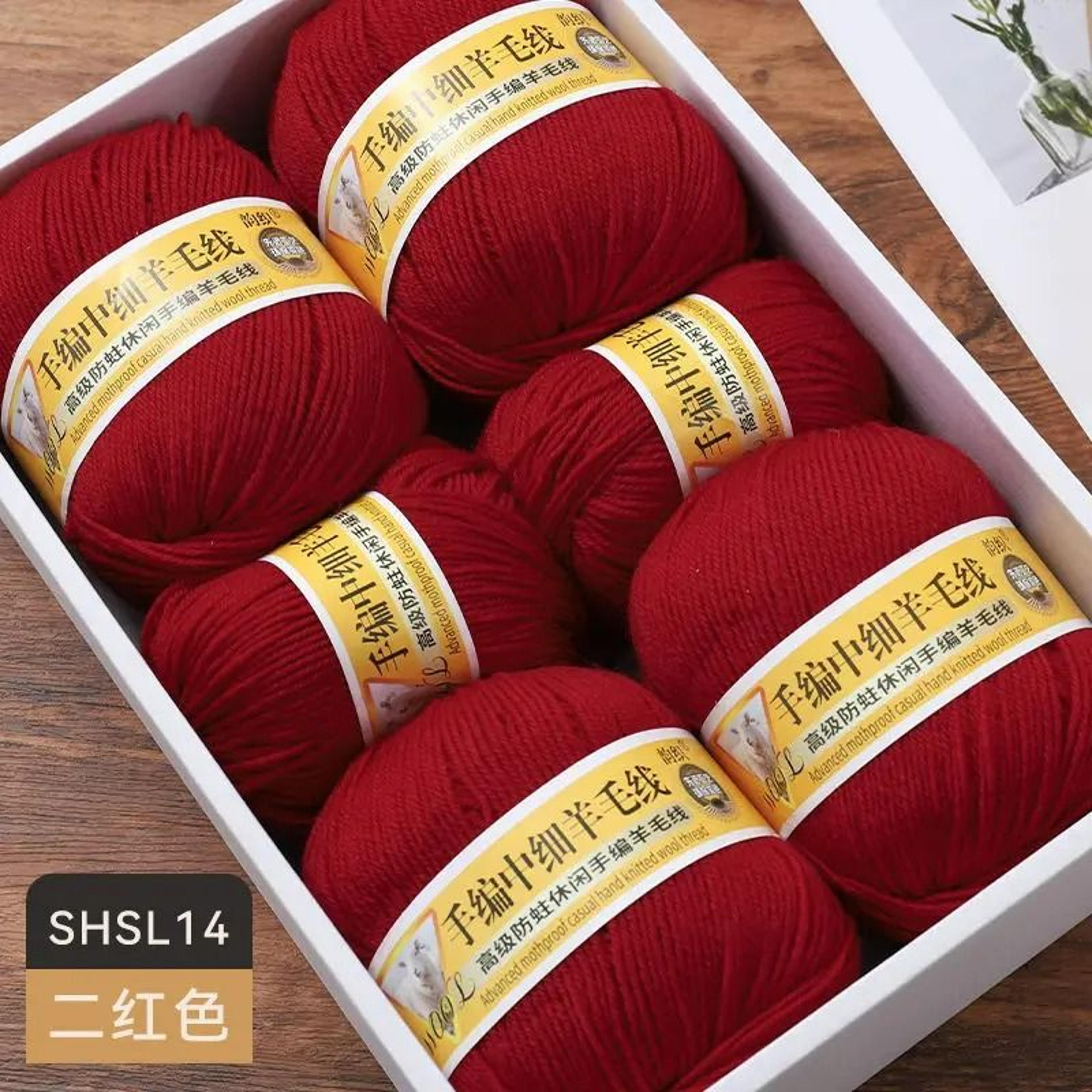 11 Lb MediumThin Soft Baby Wool Yarn Set 19