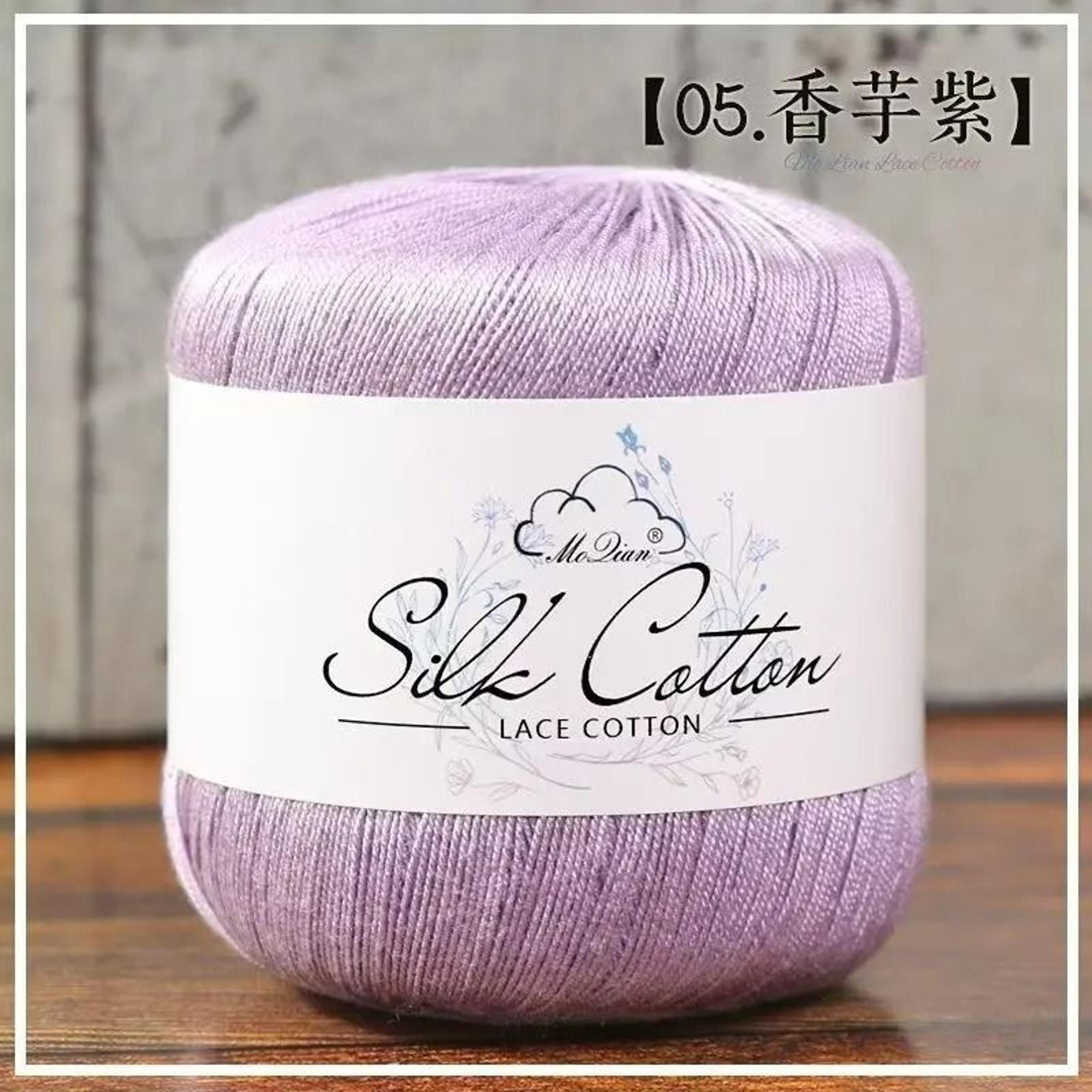 011 Lb No 6 Silk Cotton Lace Thread 10