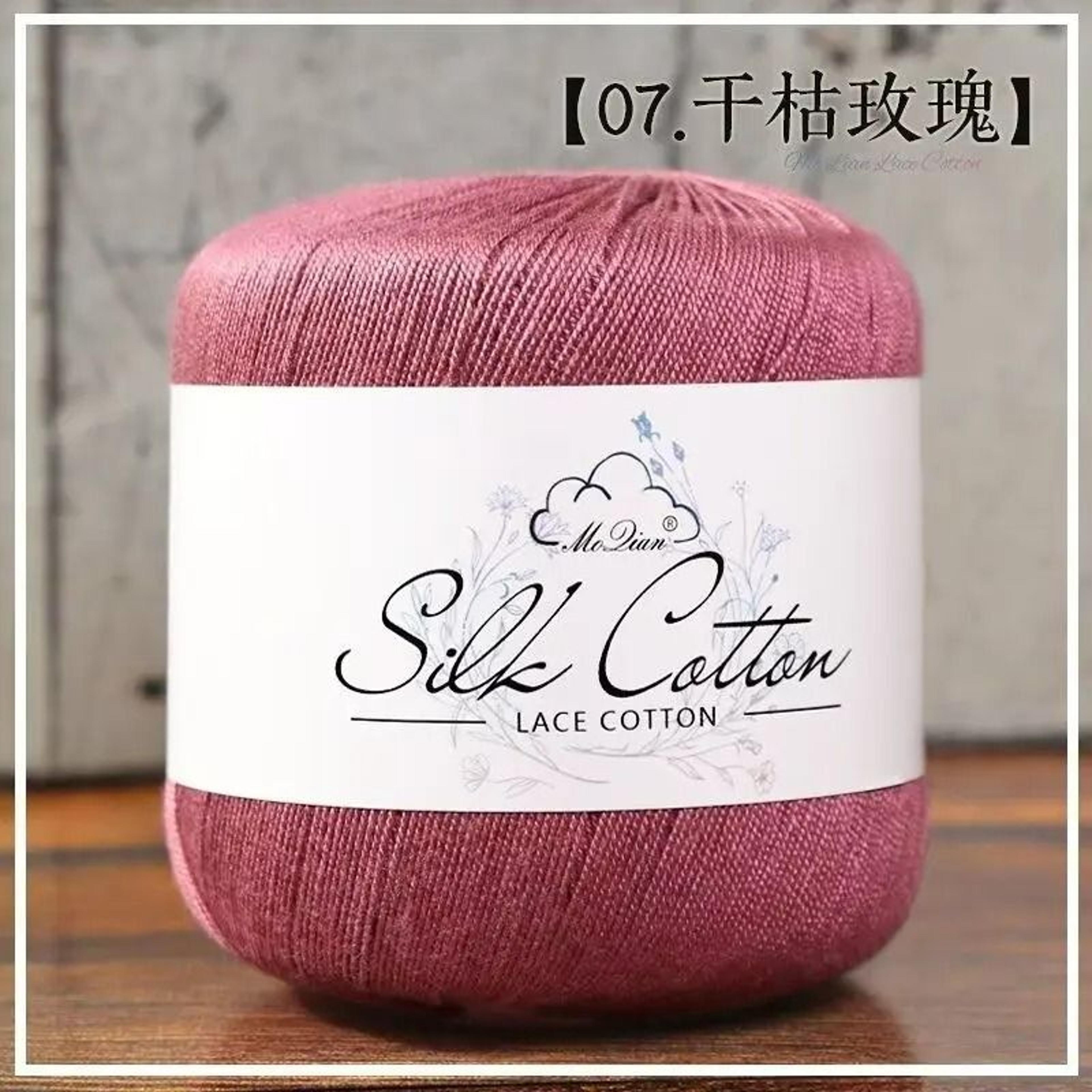 011 Lb No 6 Silk Cotton Lace Thread 12