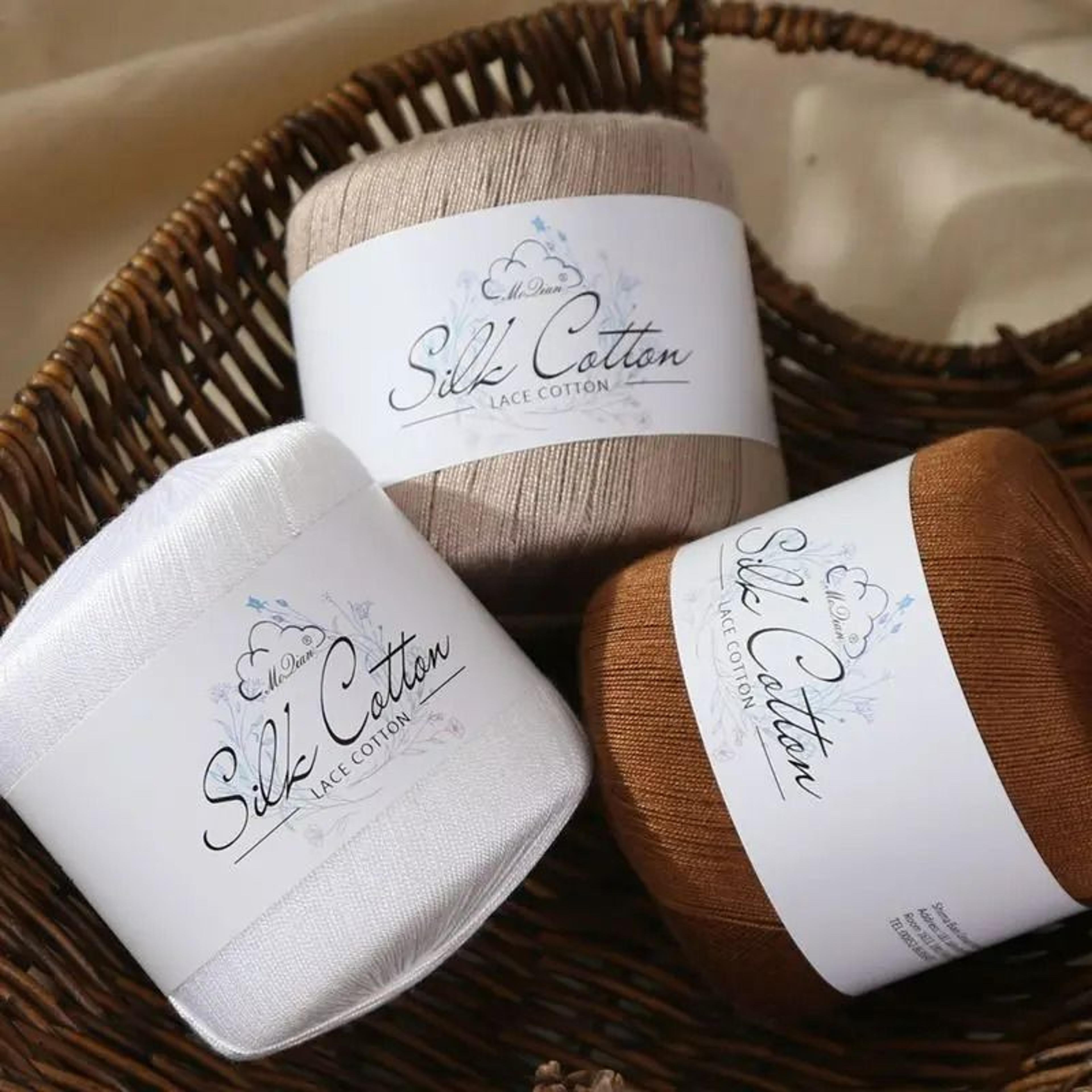 011 Lb No 6 Silk Cotton Lace Thread 2