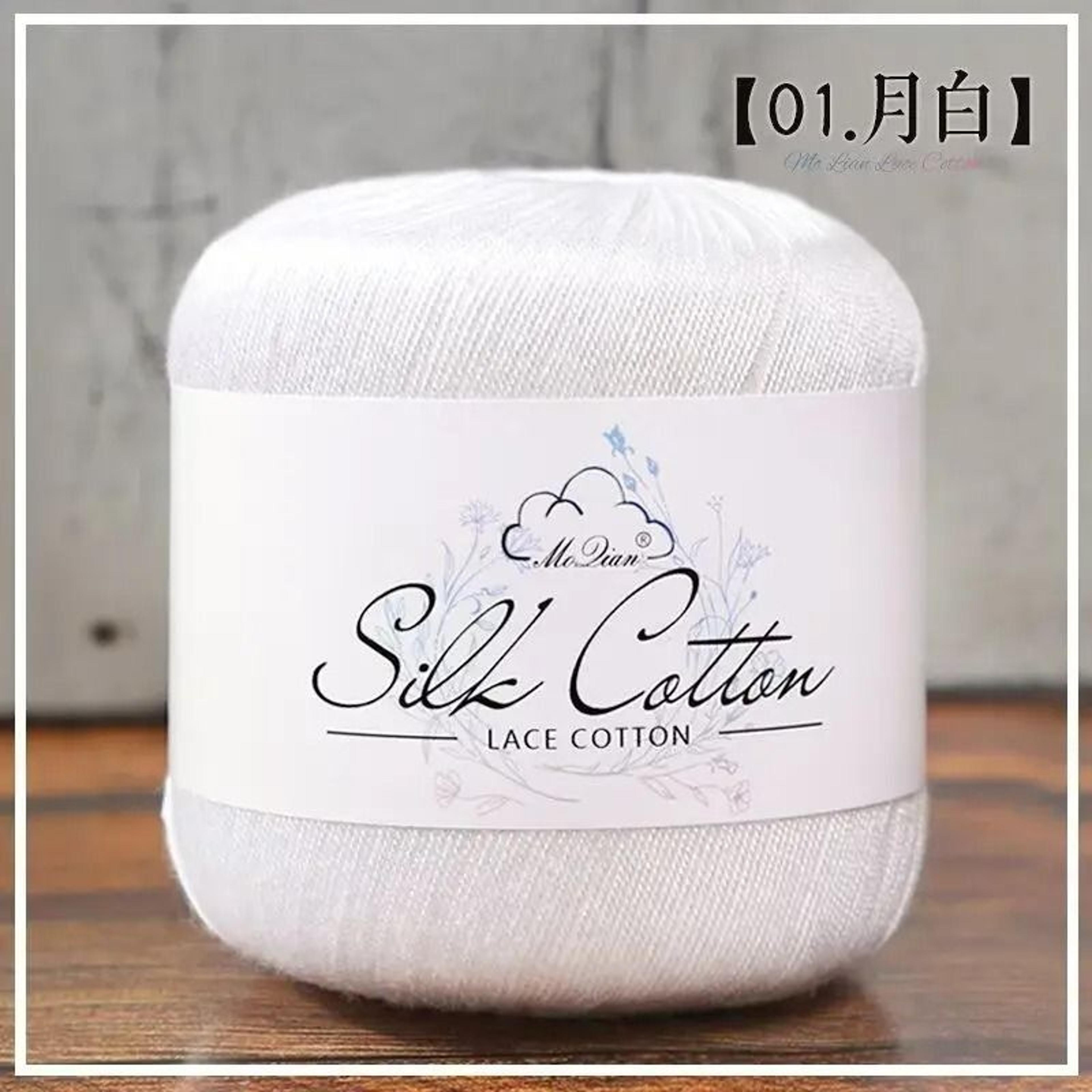 011 Lb No 6 Silk Cotton Lace Thread 6
