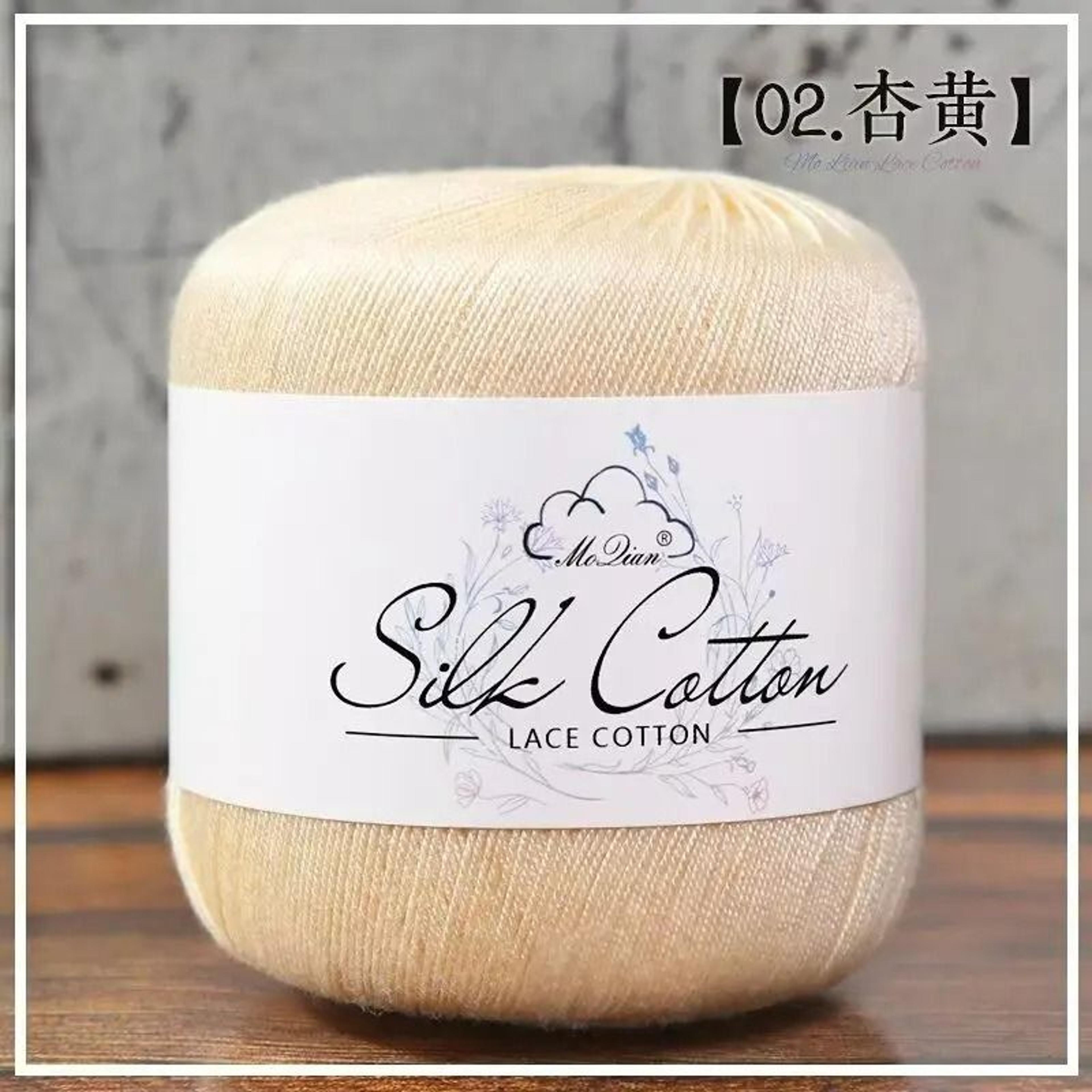 011 Lb No 6 Silk Cotton Lace Thread 7