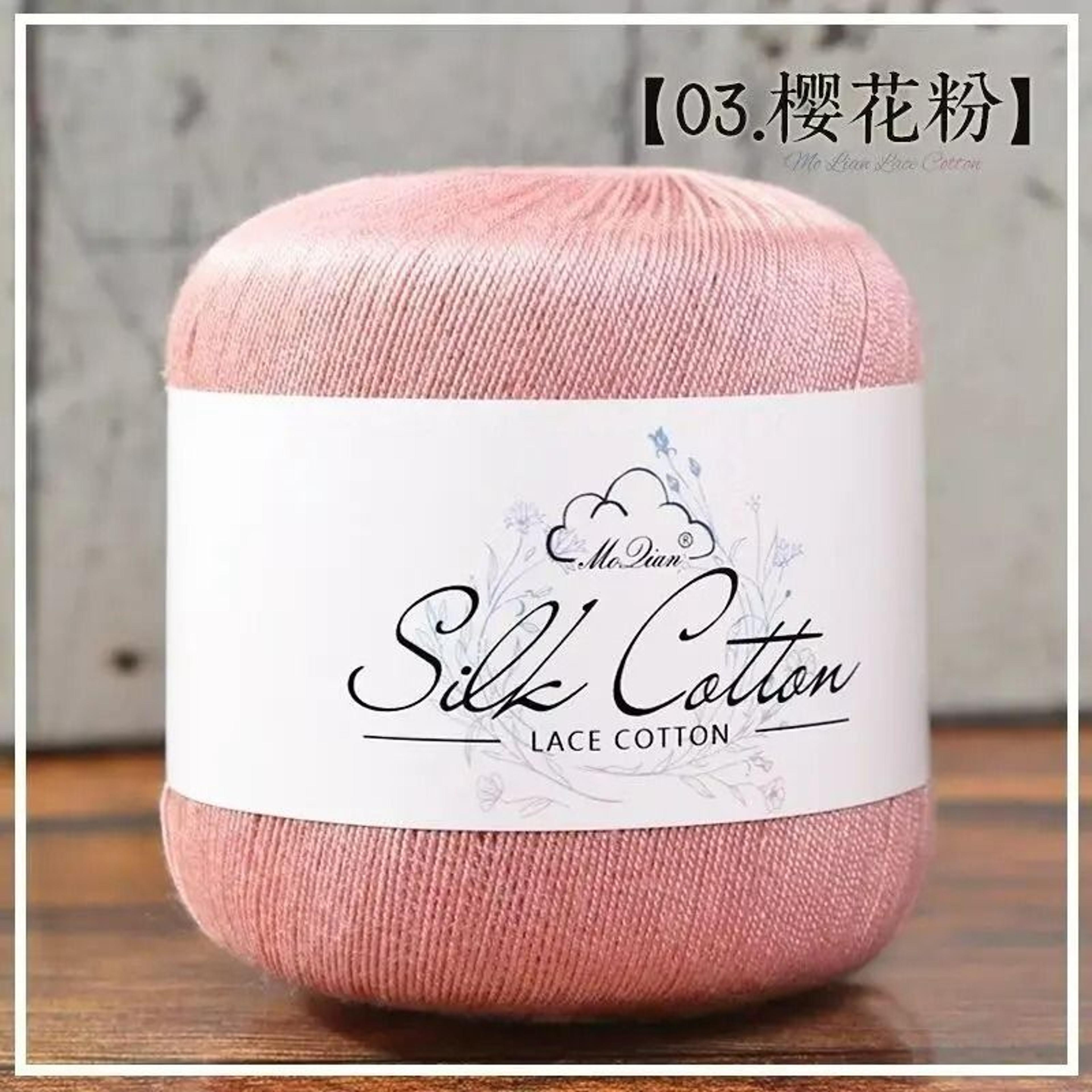 011 Lb No 6 Silk Cotton Lace Thread 8