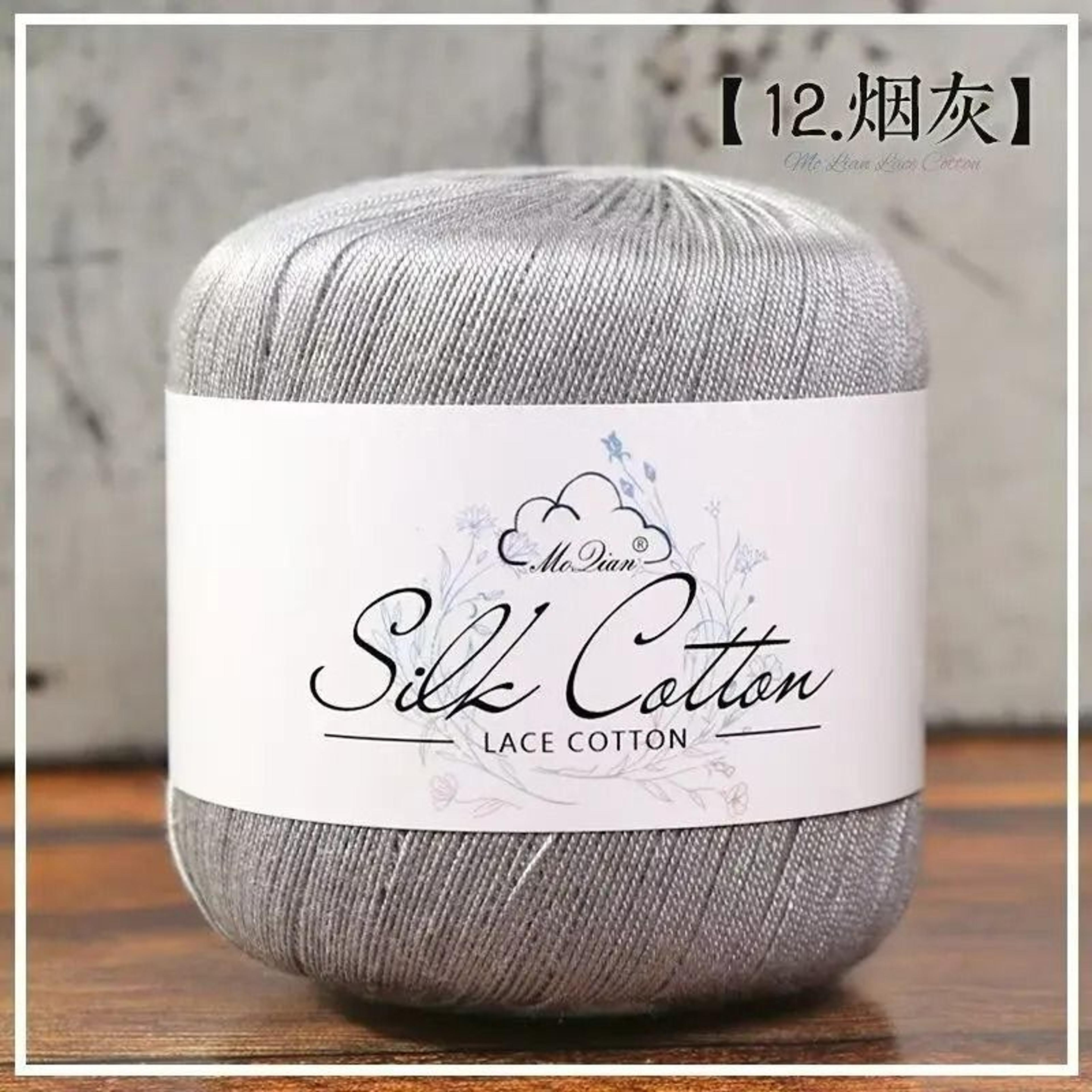 011 Lb No 6 Silk Cotton Lace Thread 17