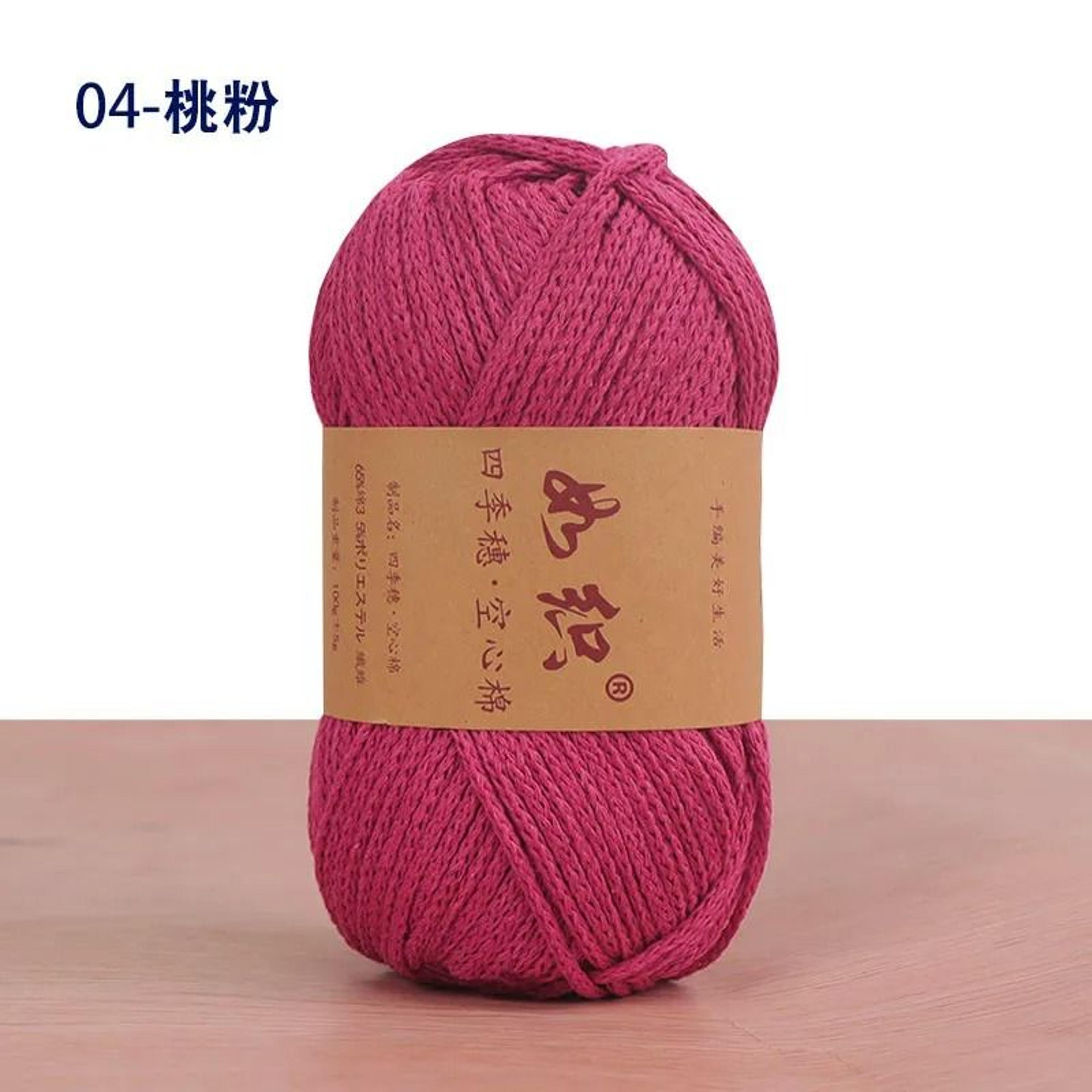 022 Lb Hollow Round Cotton Crochet Yarn 11