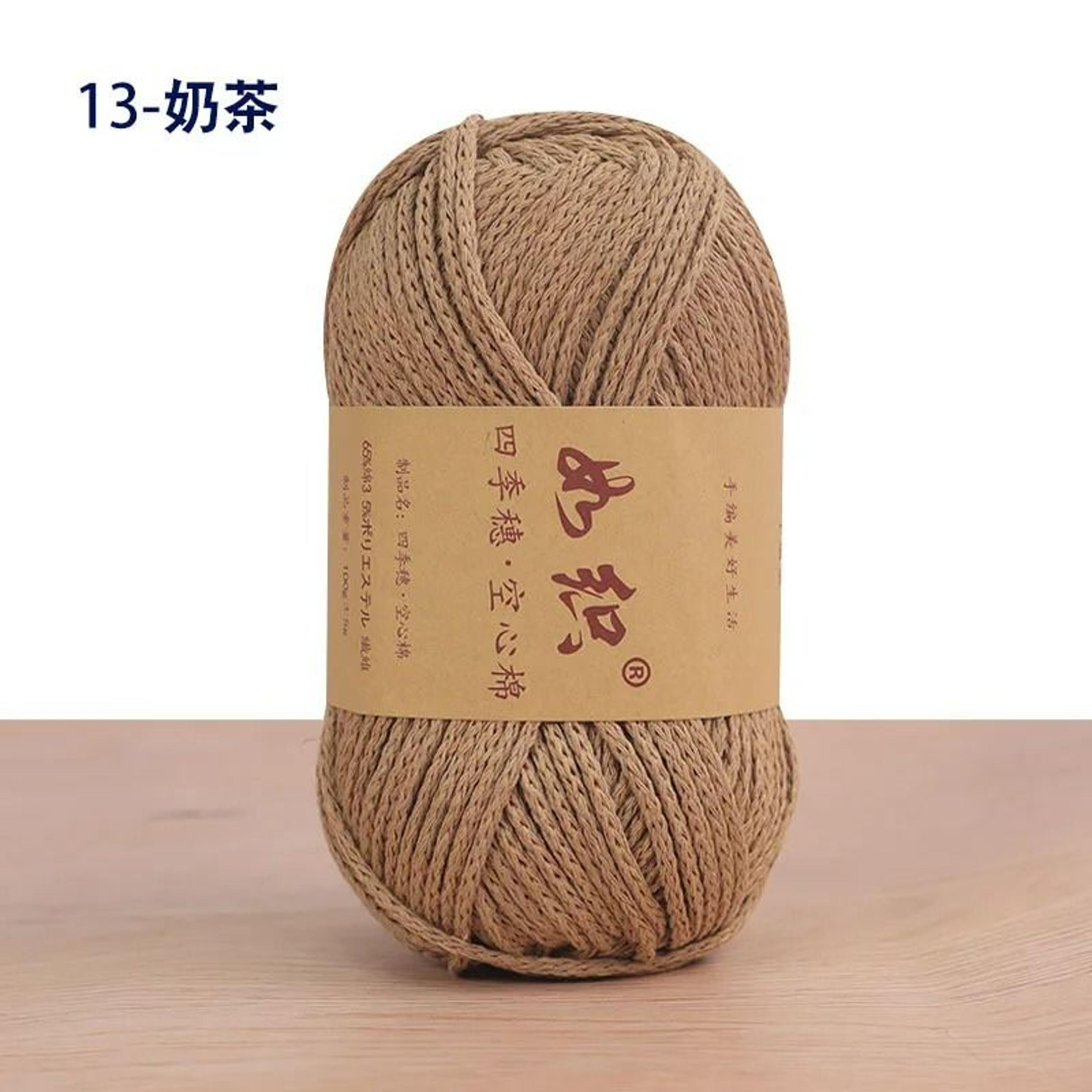 022 Lb Hollow Round Cotton Crochet Yarn 18