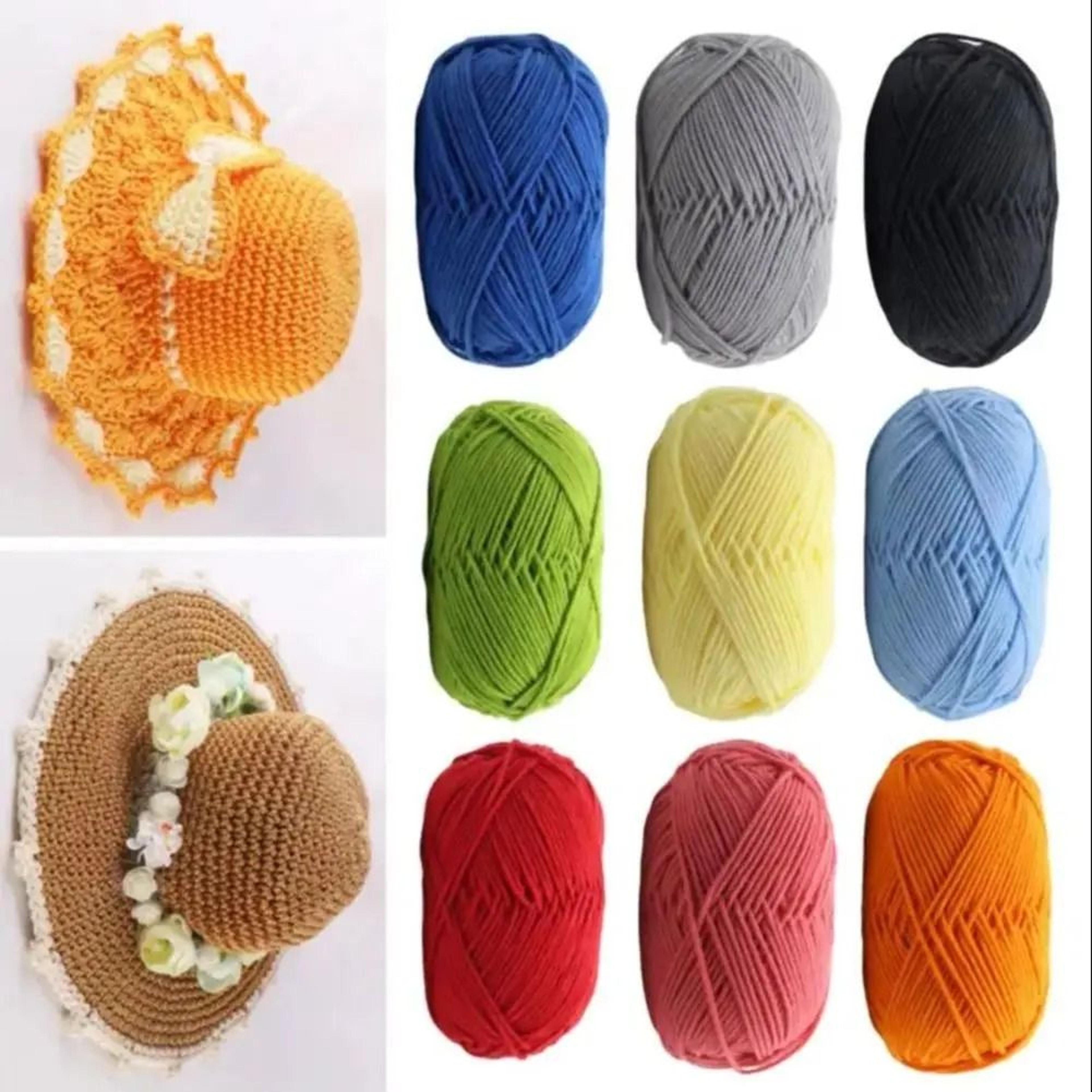 011 Lb 4Ply Milk Cotton HandKnitting  Crochet Yarn 5