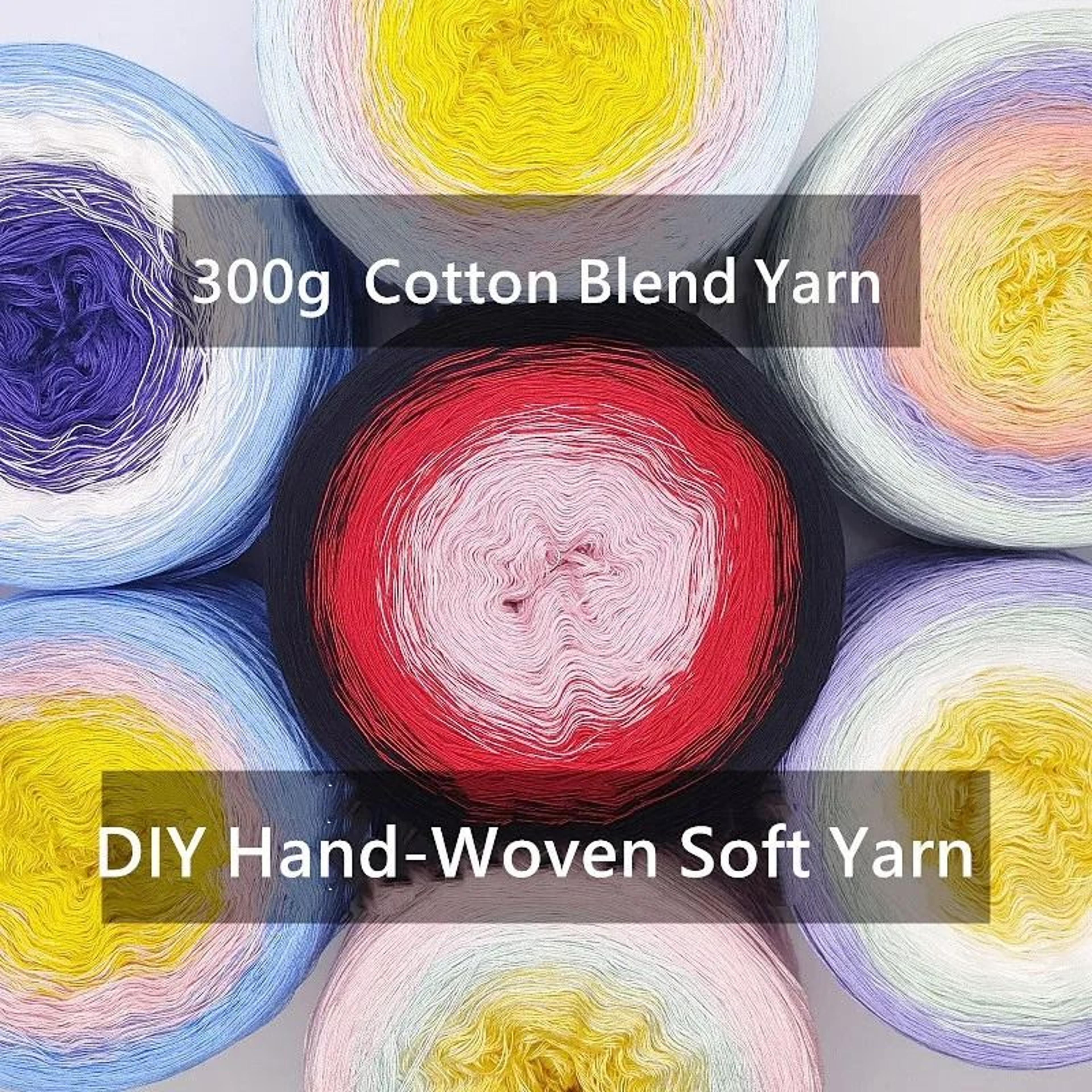 066 Lb Gradient Cake Yarn Organic Cotton Blend 3