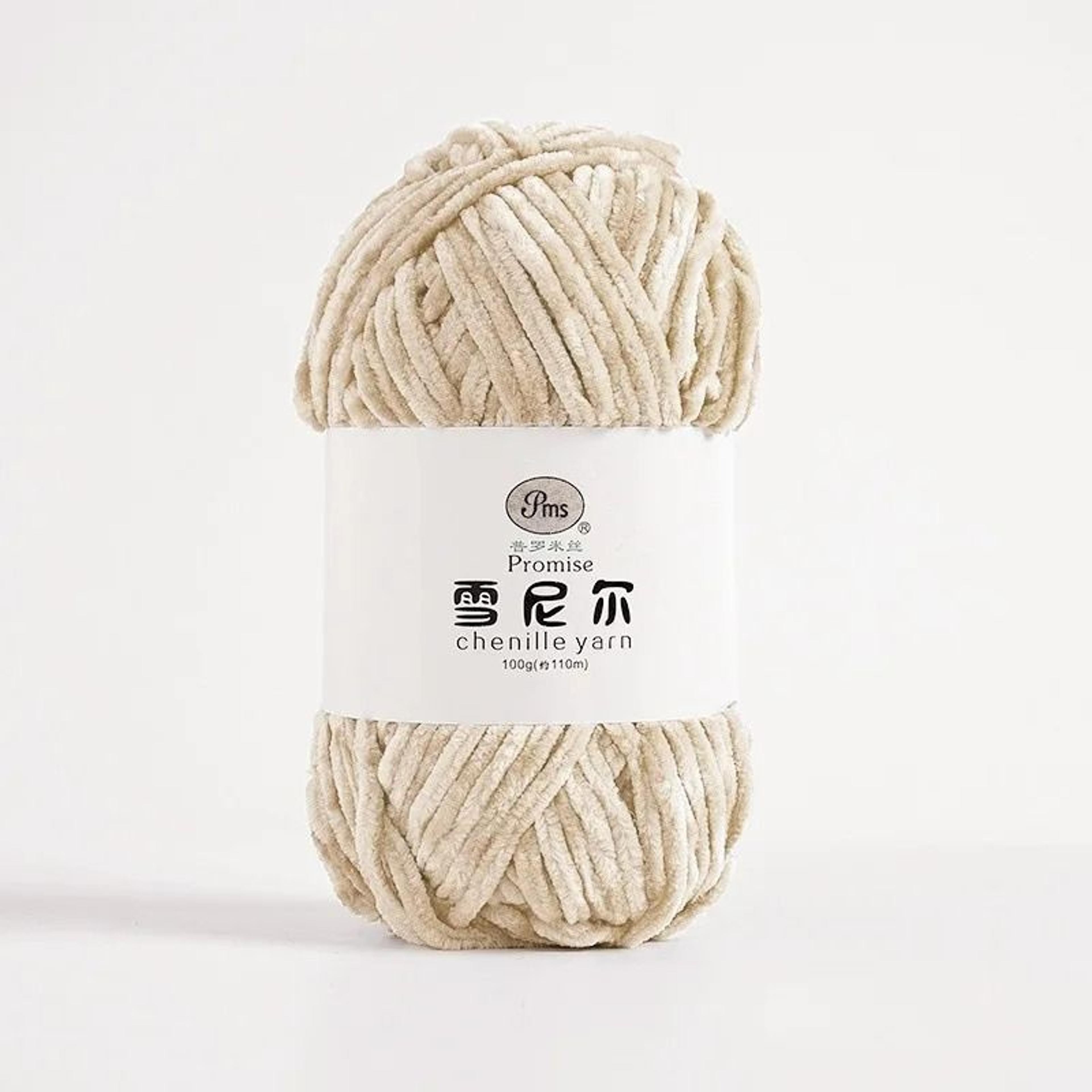 022 Lb 6 Mm Chenille Velvet Yarn 6