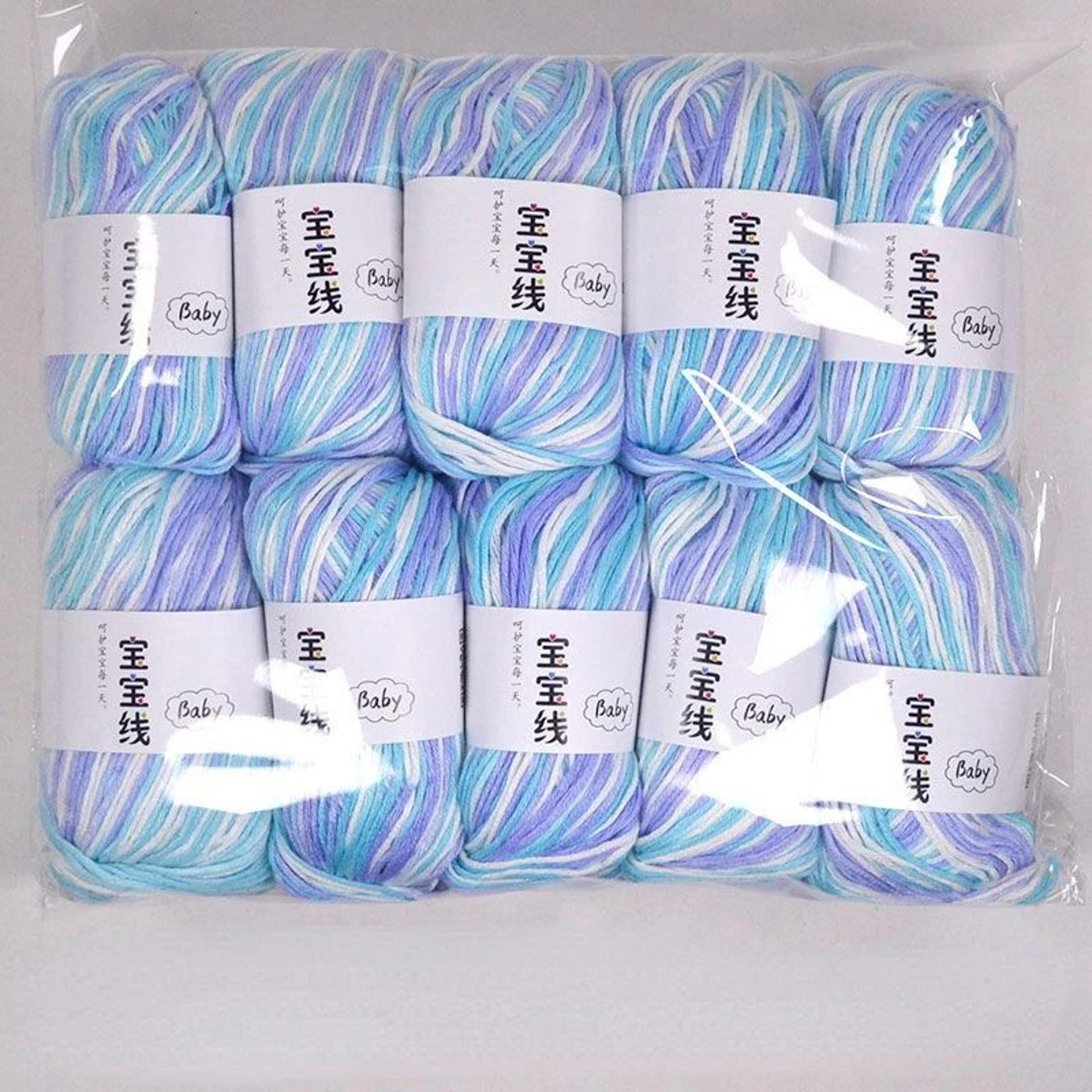 11 Lb SectionDyed Silk Protein Baby Wool Yarn Set 1