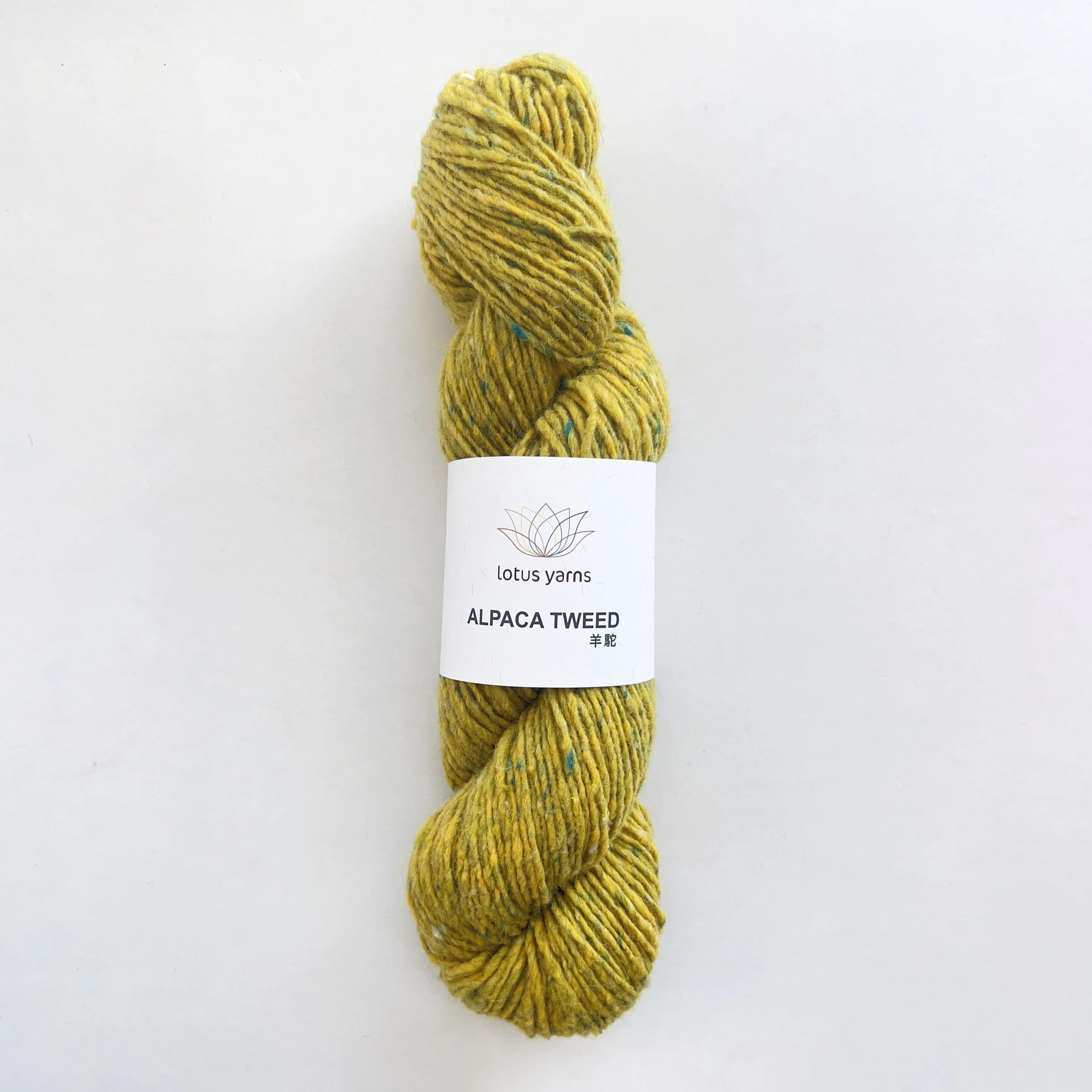 011 Lb Lotus Alpaca Tweed Fancy Yarn 17