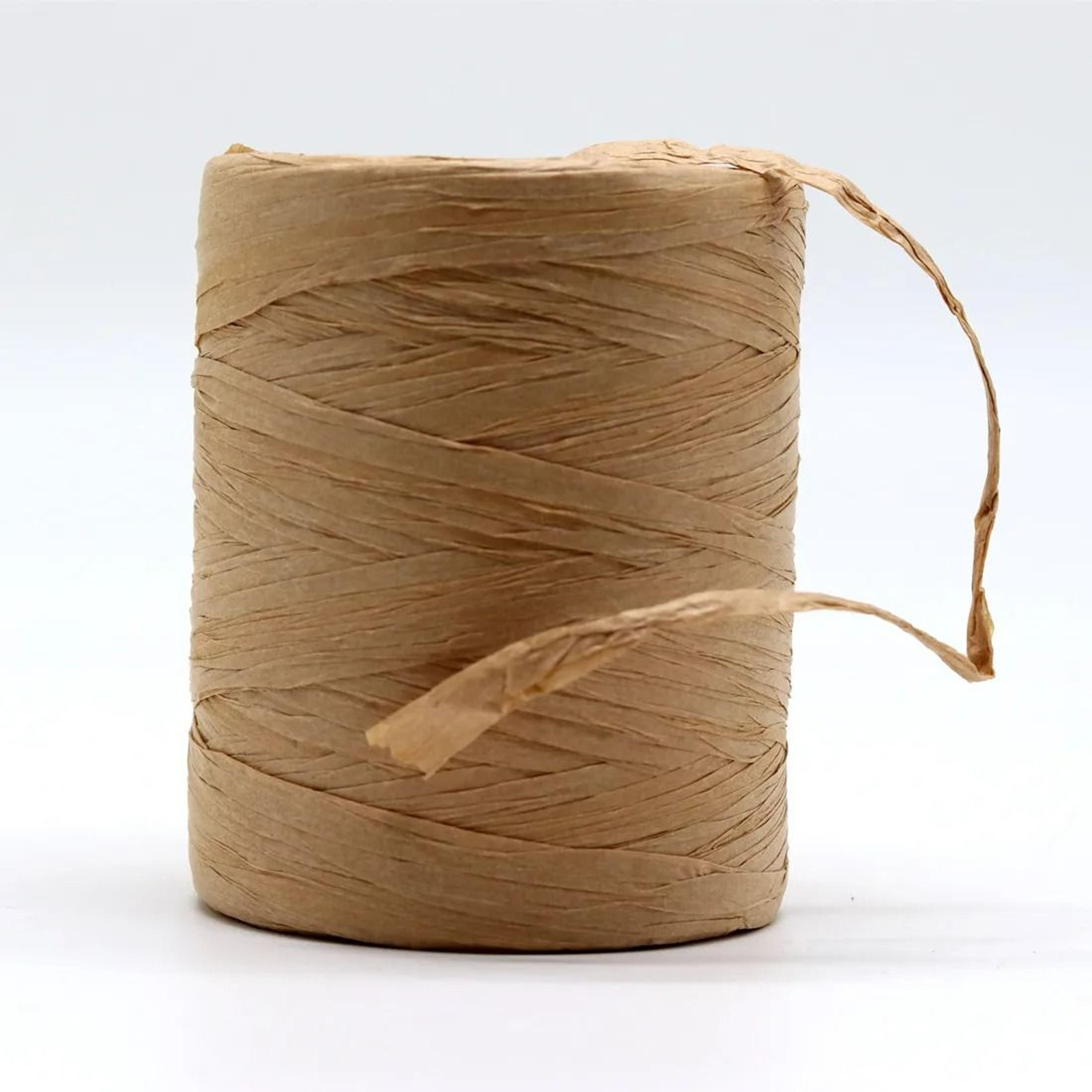 196Yard Natural Raffia Straw Yarn Roll 11