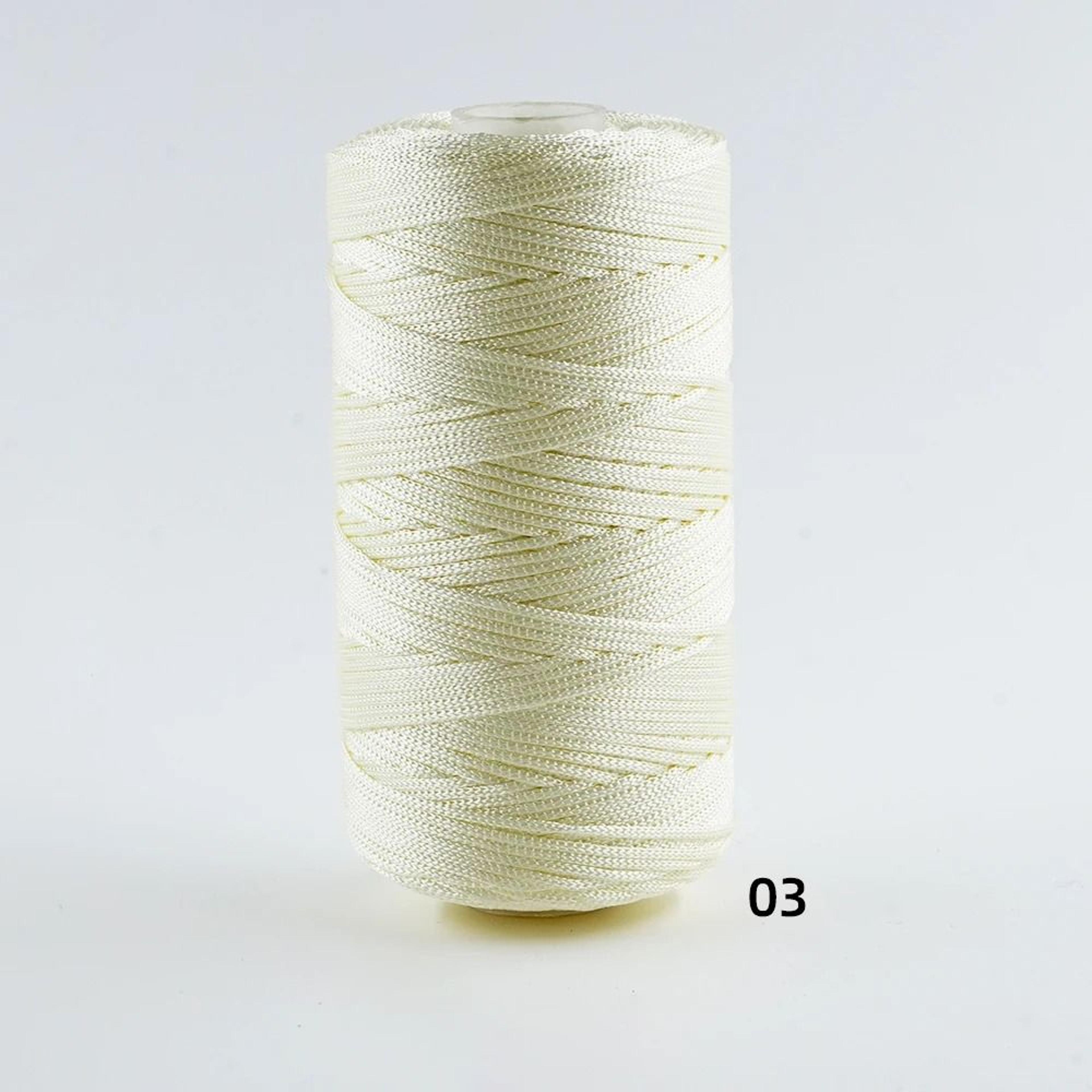 022 Lb 15 Mm Thin Ice Nylon Silk Crochet Yarn 8