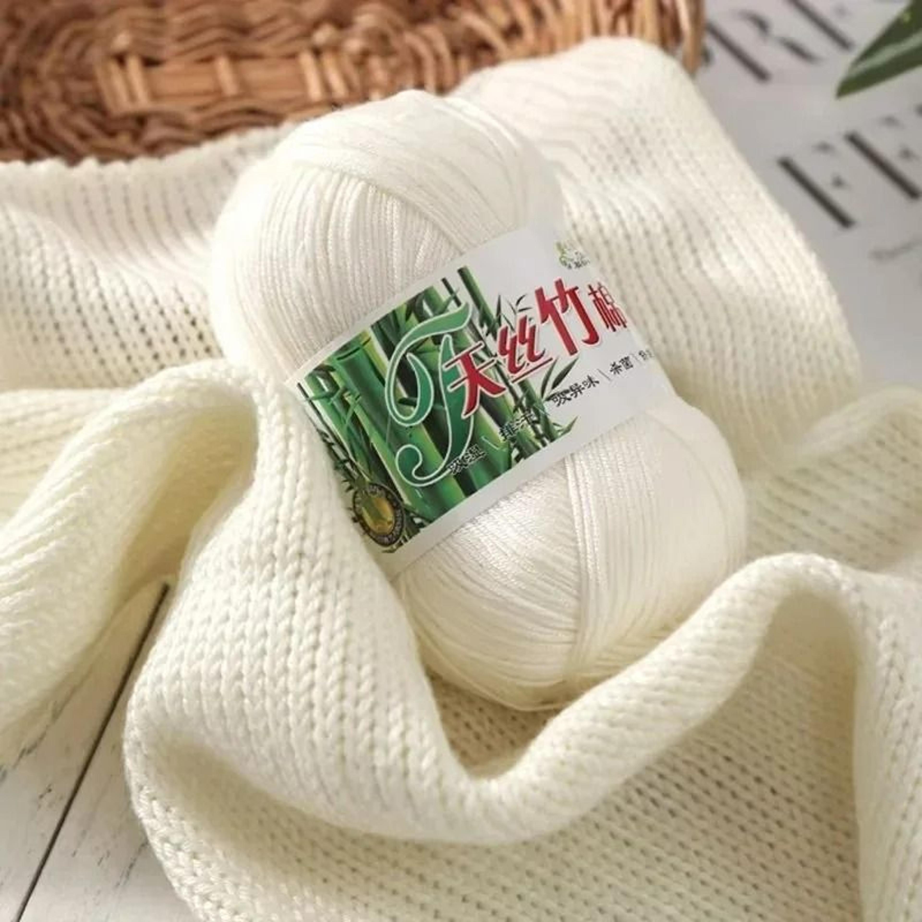 011 Lb Cool Summer Bamboo Fiber Crochet Yarn 1