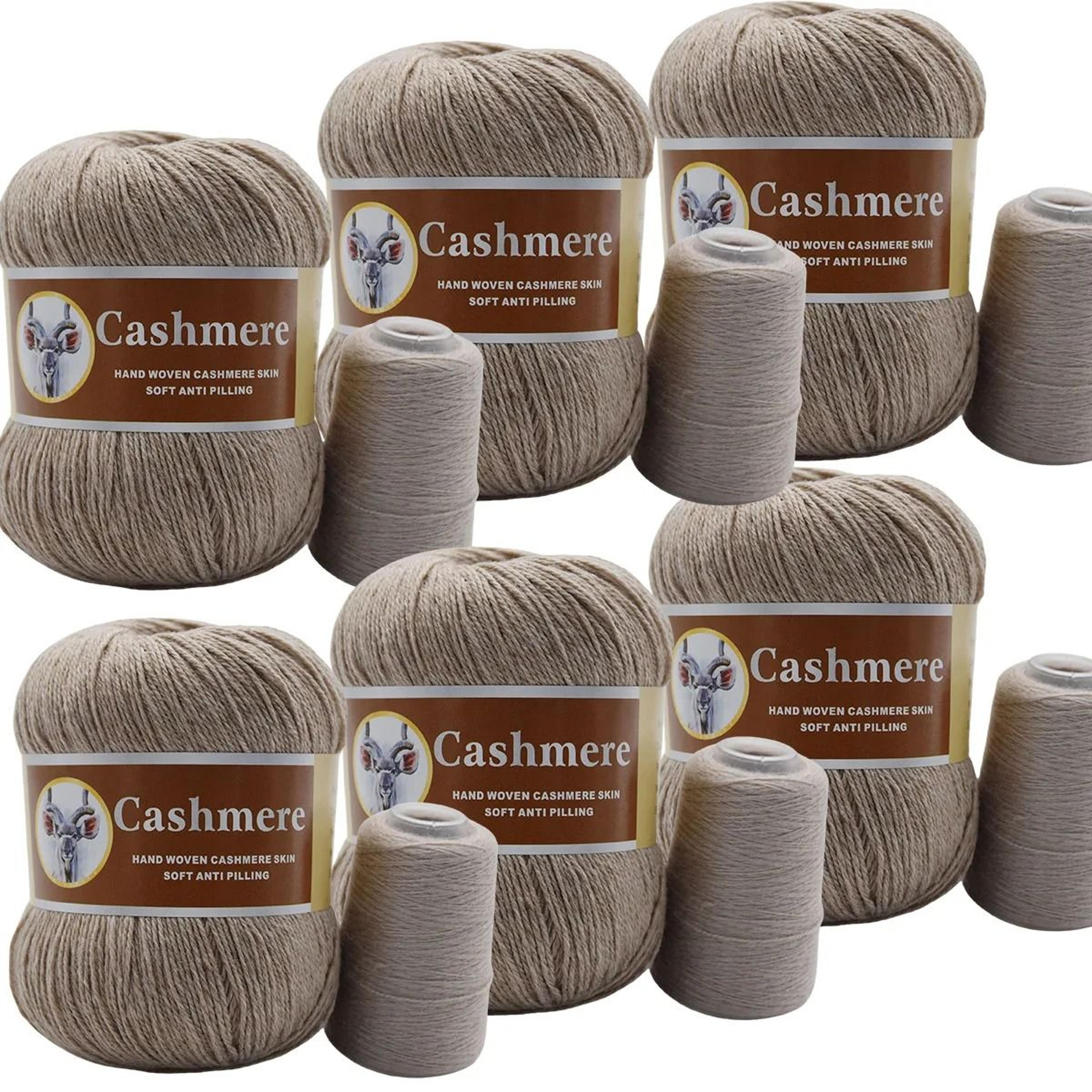396 Lb Mongolian Cashmere Worsted Wool Yarn 6Set Pack 10