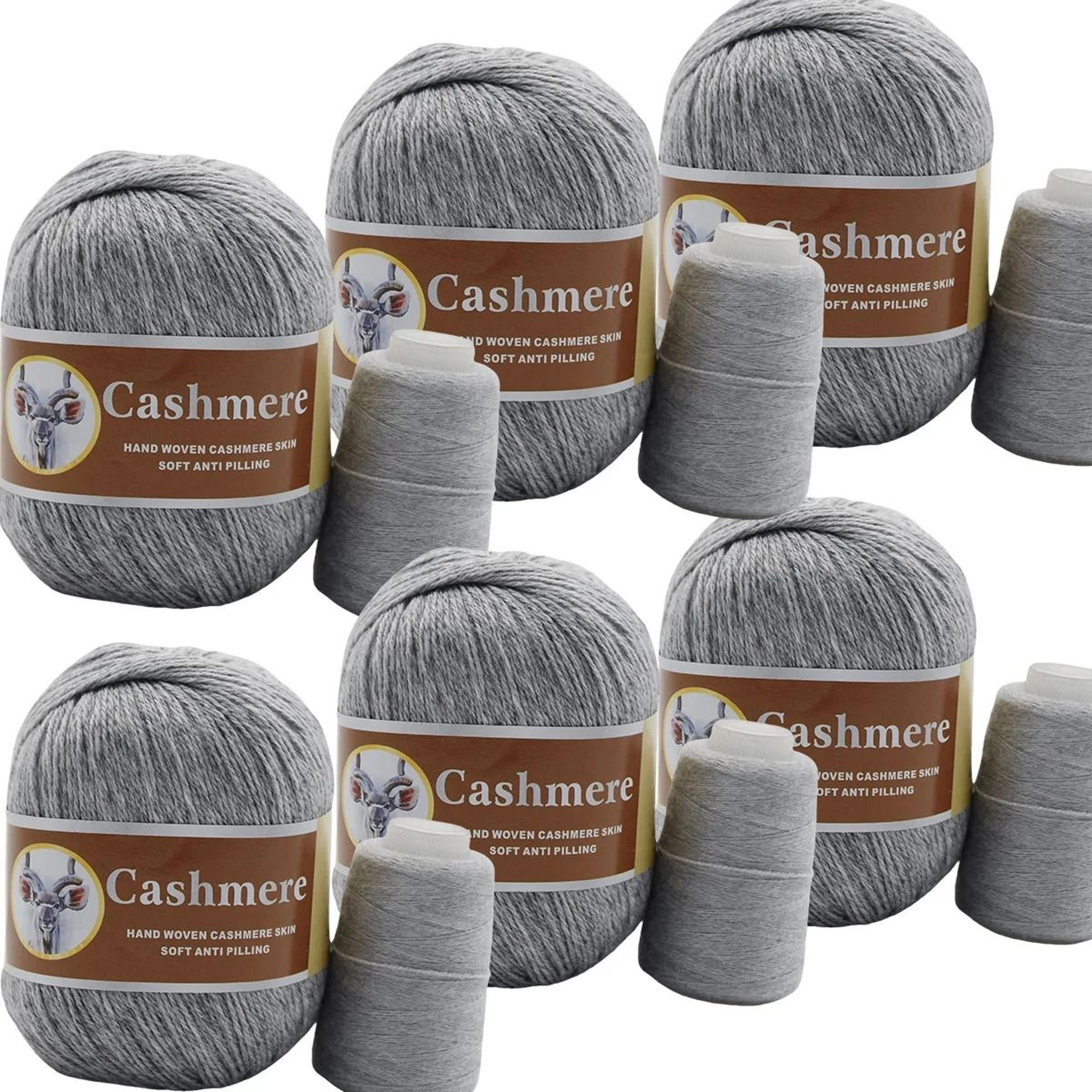 396 Lb Mongolian Cashmere Worsted Wool Yarn 6Set Pack 8
