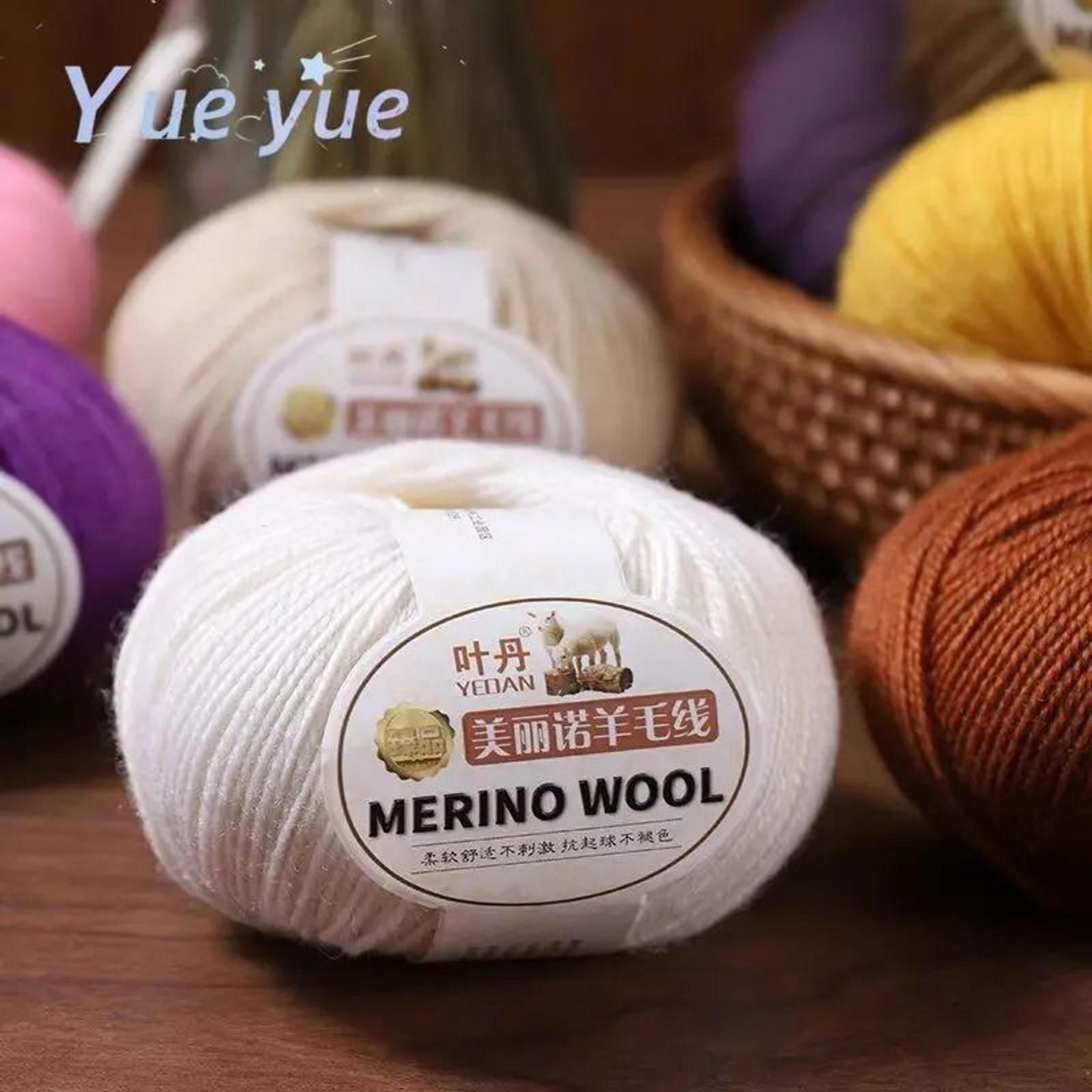 UltraSoft Merino Wool Yarn Pack For Hand Knitting  Crochet 3