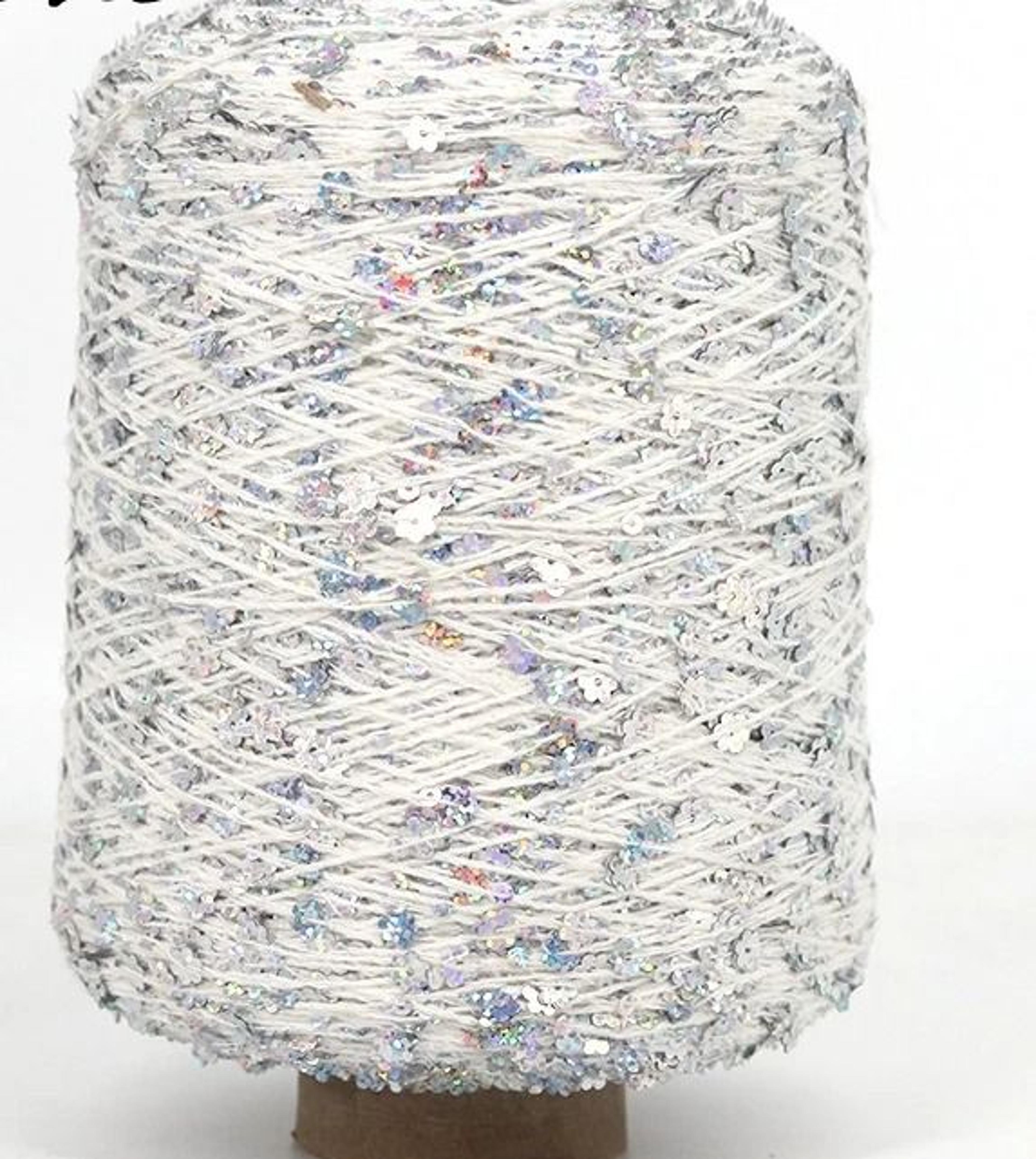 Sparkle Sequin Glitter Yarn For Crochet  DIY Hand Knitting 15