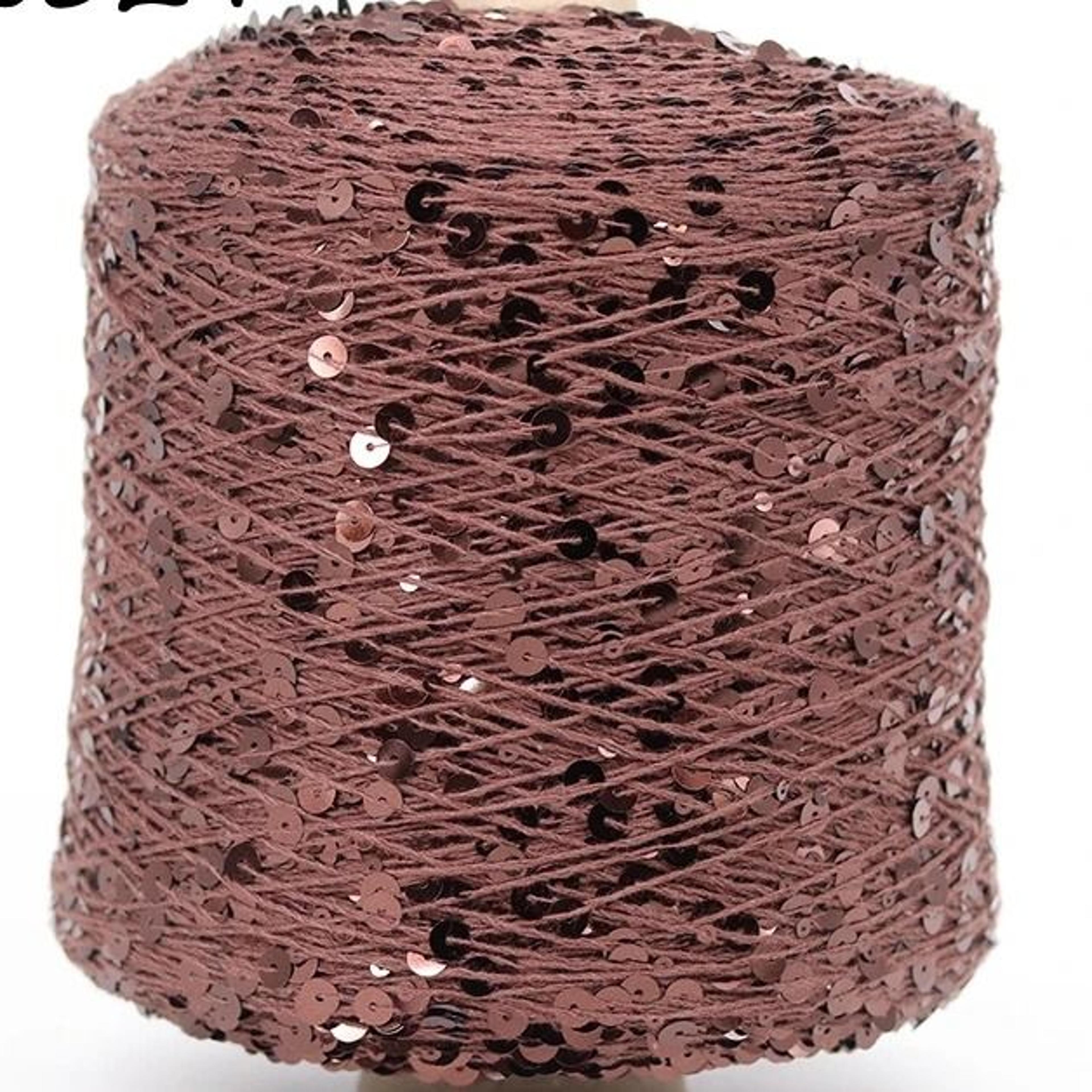 Sparkle Sequin Glitter Yarn For Crochet  DIY Hand Knitting 19