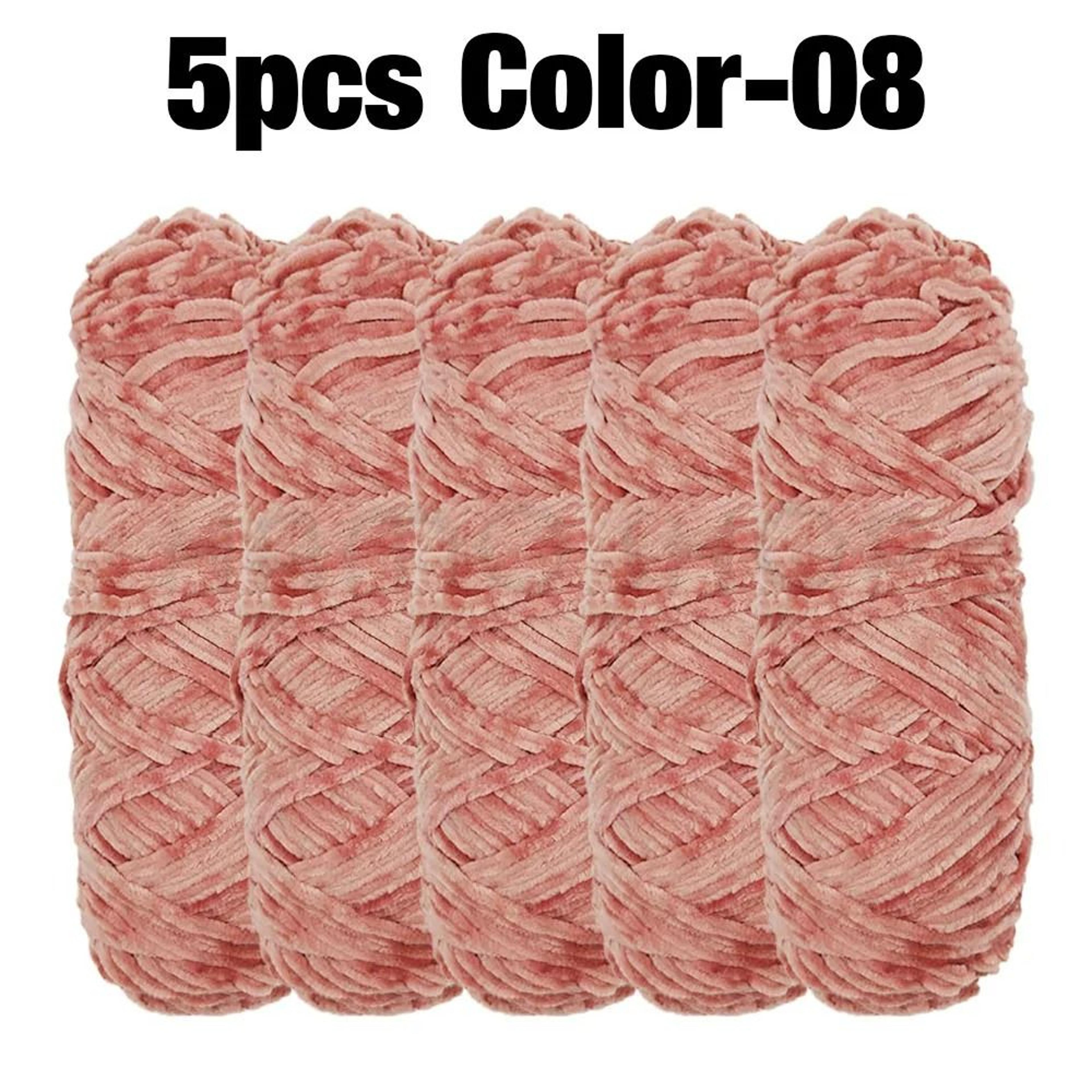 Premium Velvet Chenille Yarn Pack For Blankets Coats  Home Decor 14