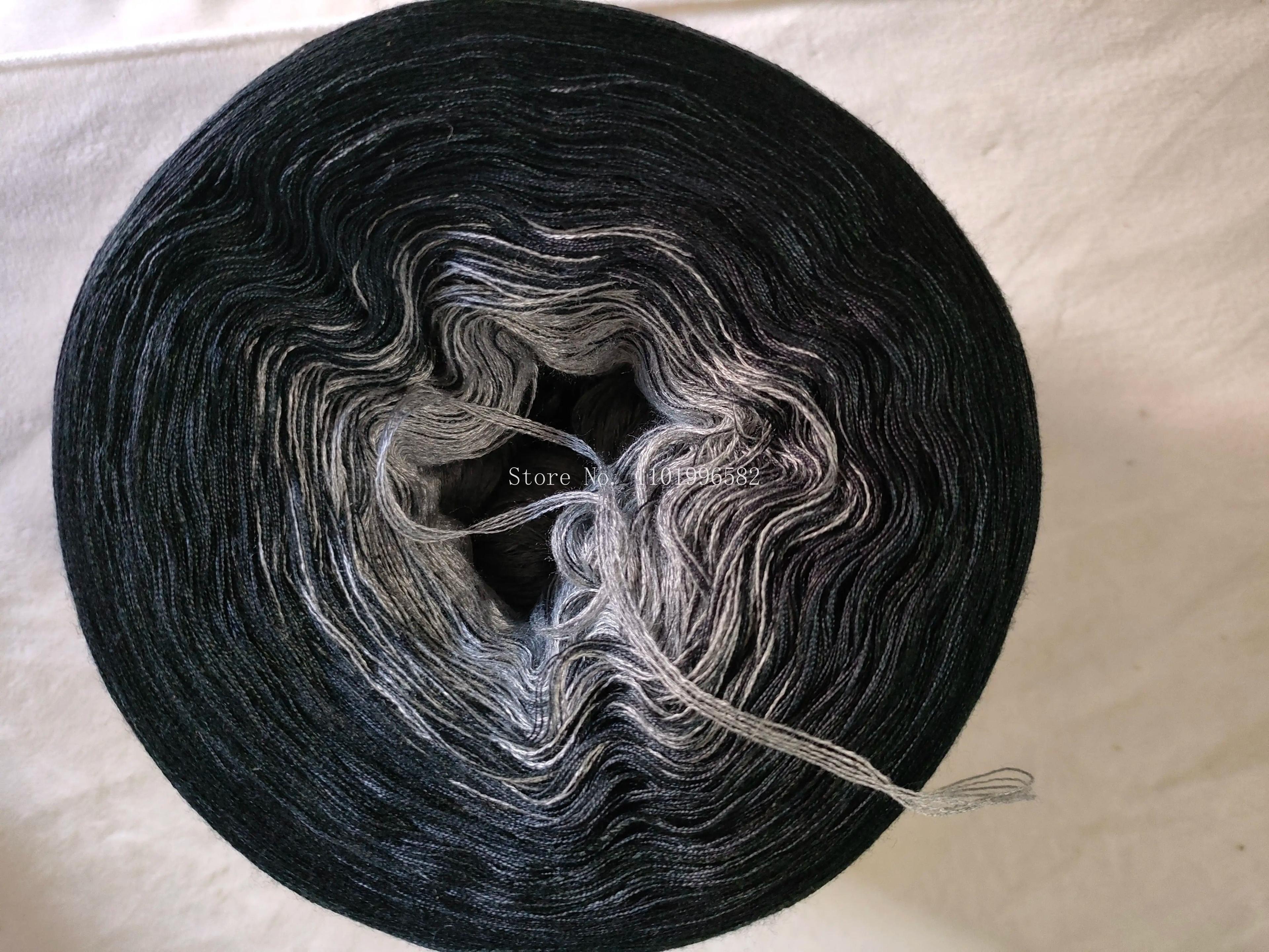 Mercerized Gradient Cotton Yarn For Sweaters Shawls  Scarves 11
