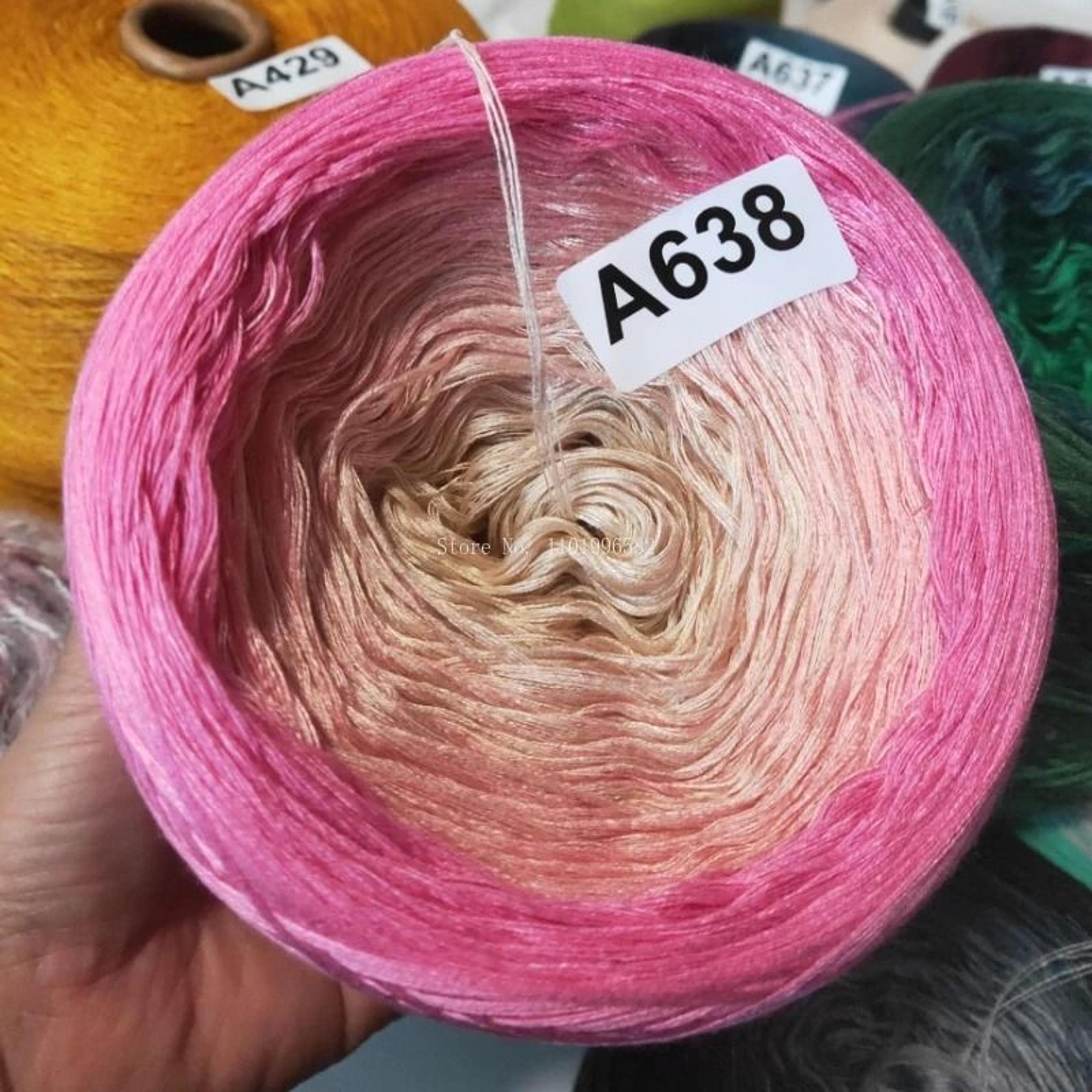 Mercerized Gradient Cotton Yarn For Sweaters Shawls  Scarves 6