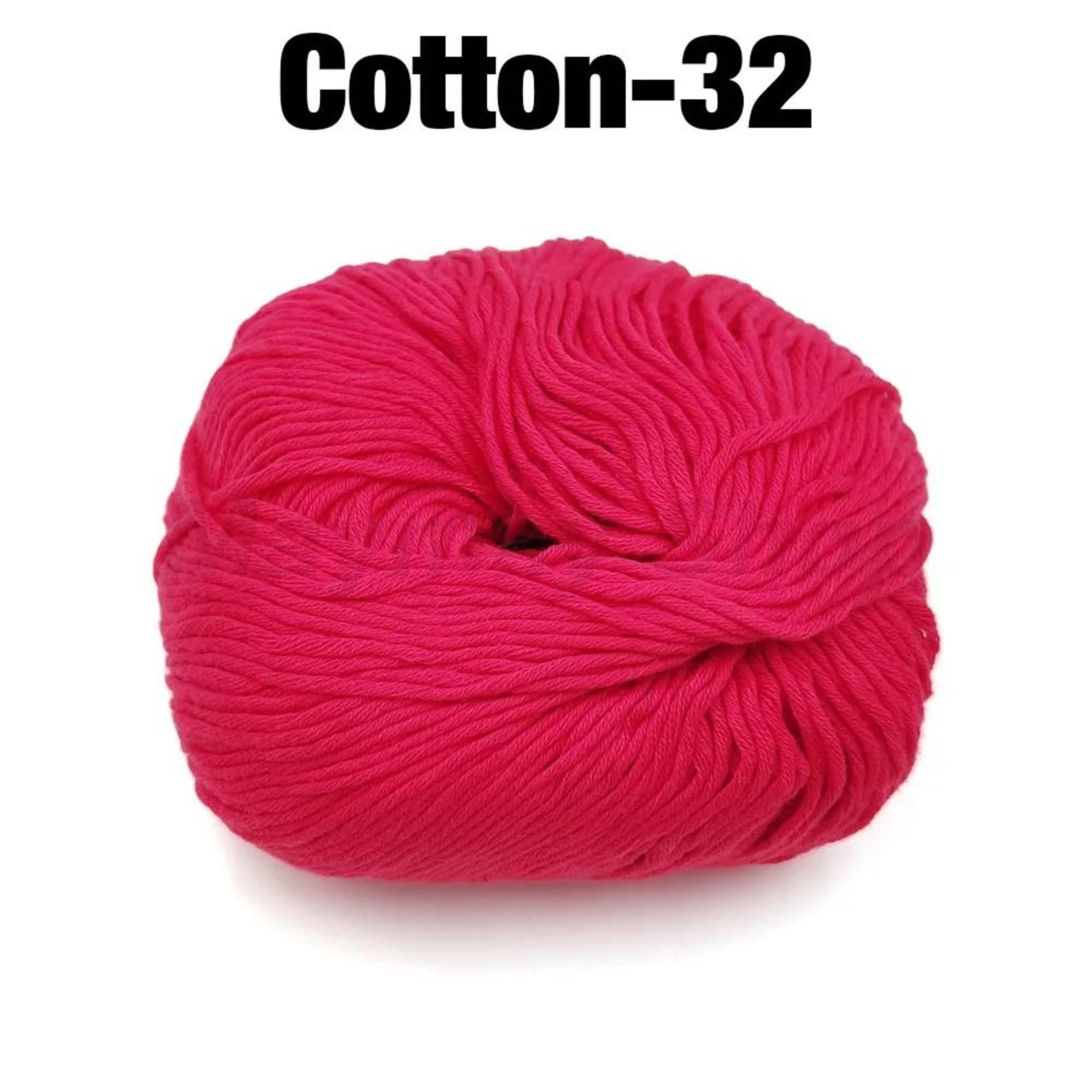 Organic Cotton Crochet Yarn For Sweaters Hats  Handbags 6