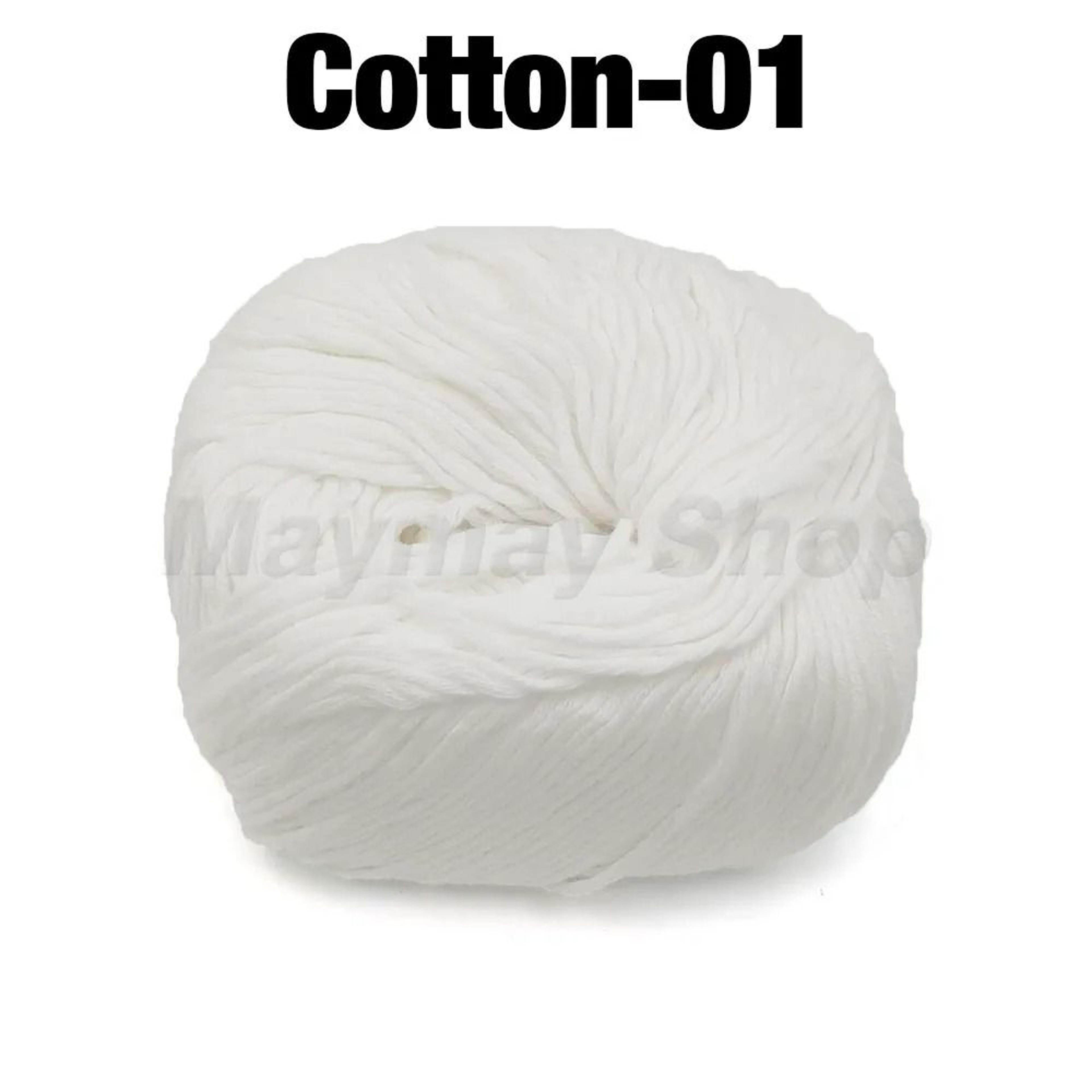 Organic Cotton Crochet Yarn For Sweaters Hats  Handbags 7
