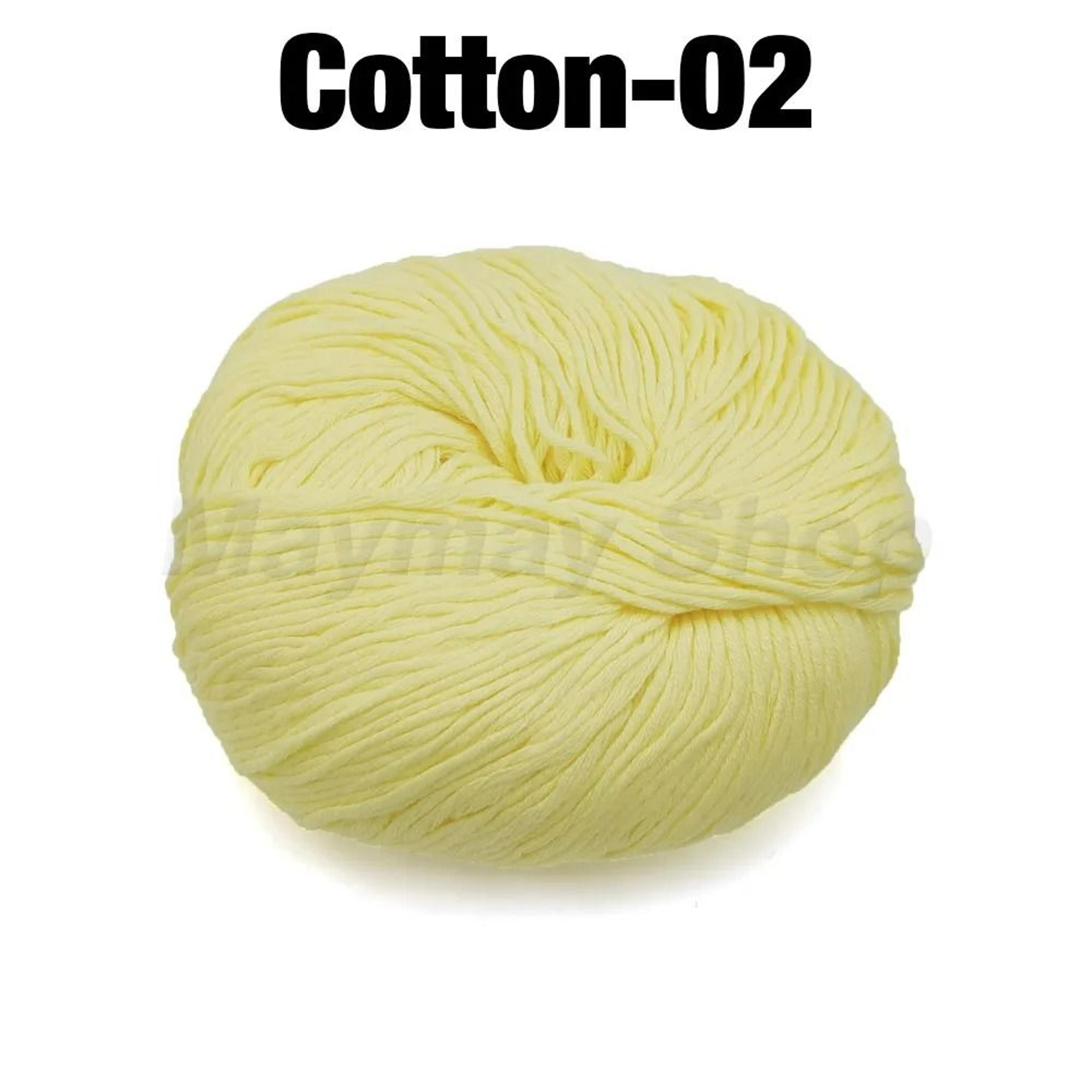 Organic Cotton Crochet Yarn For Sweaters Hats  Handbags 8