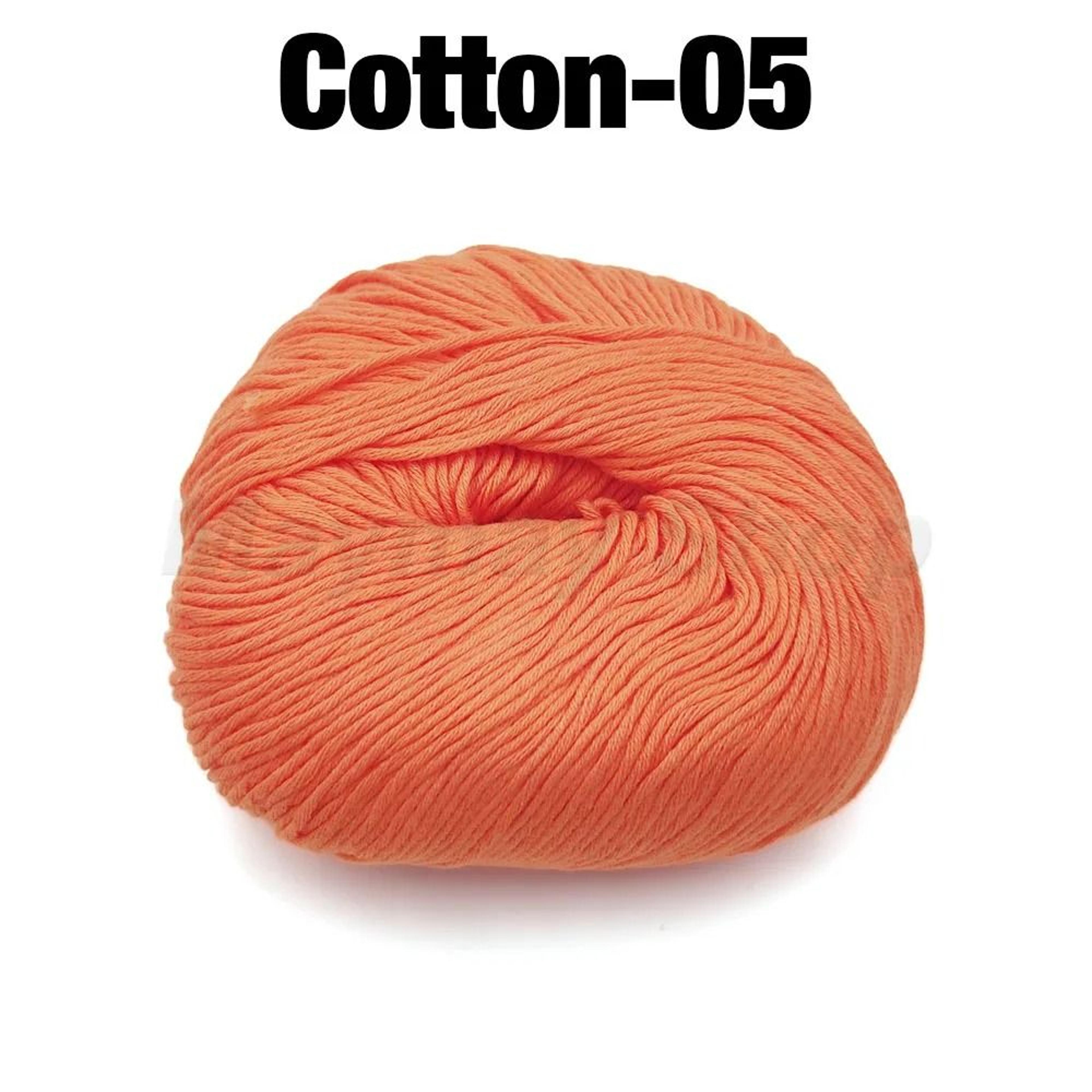 Organic Cotton Crochet Yarn For Sweaters Hats  Handbags 11