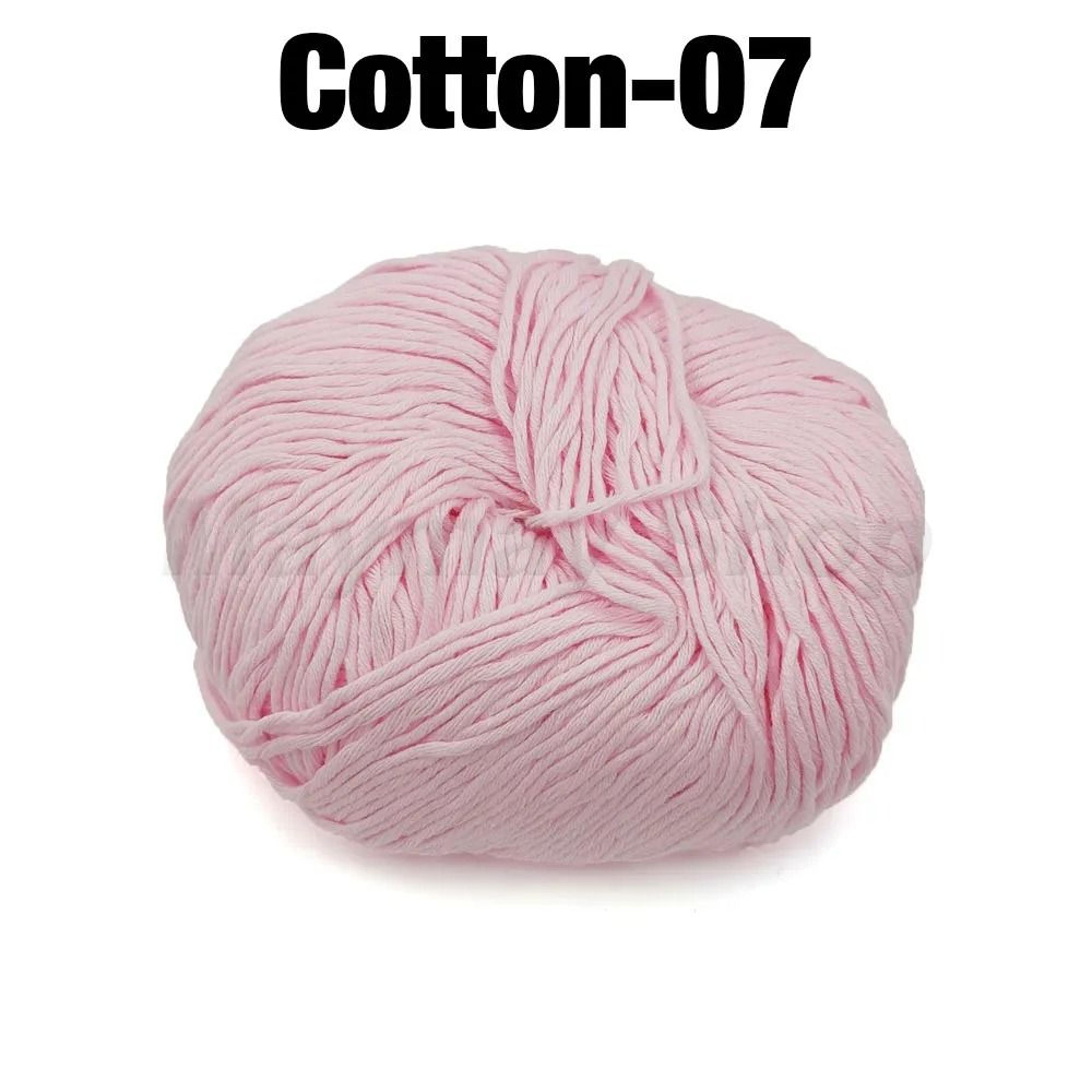 Organic Cotton Crochet Yarn For Sweaters Hats  Handbags 13