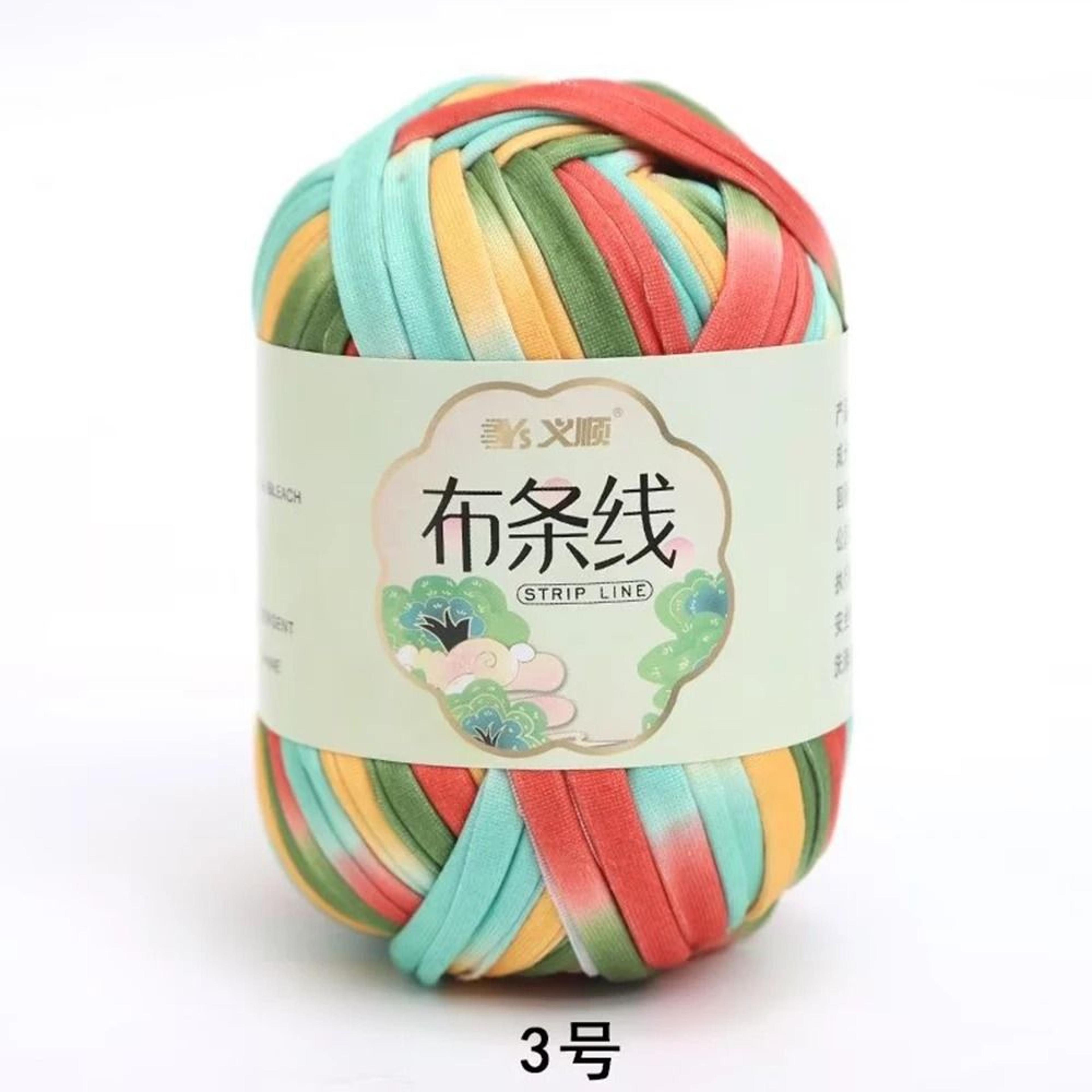 Colorful TShirt Cloth Yarn For DIY Baskets Bags  Cushions 8