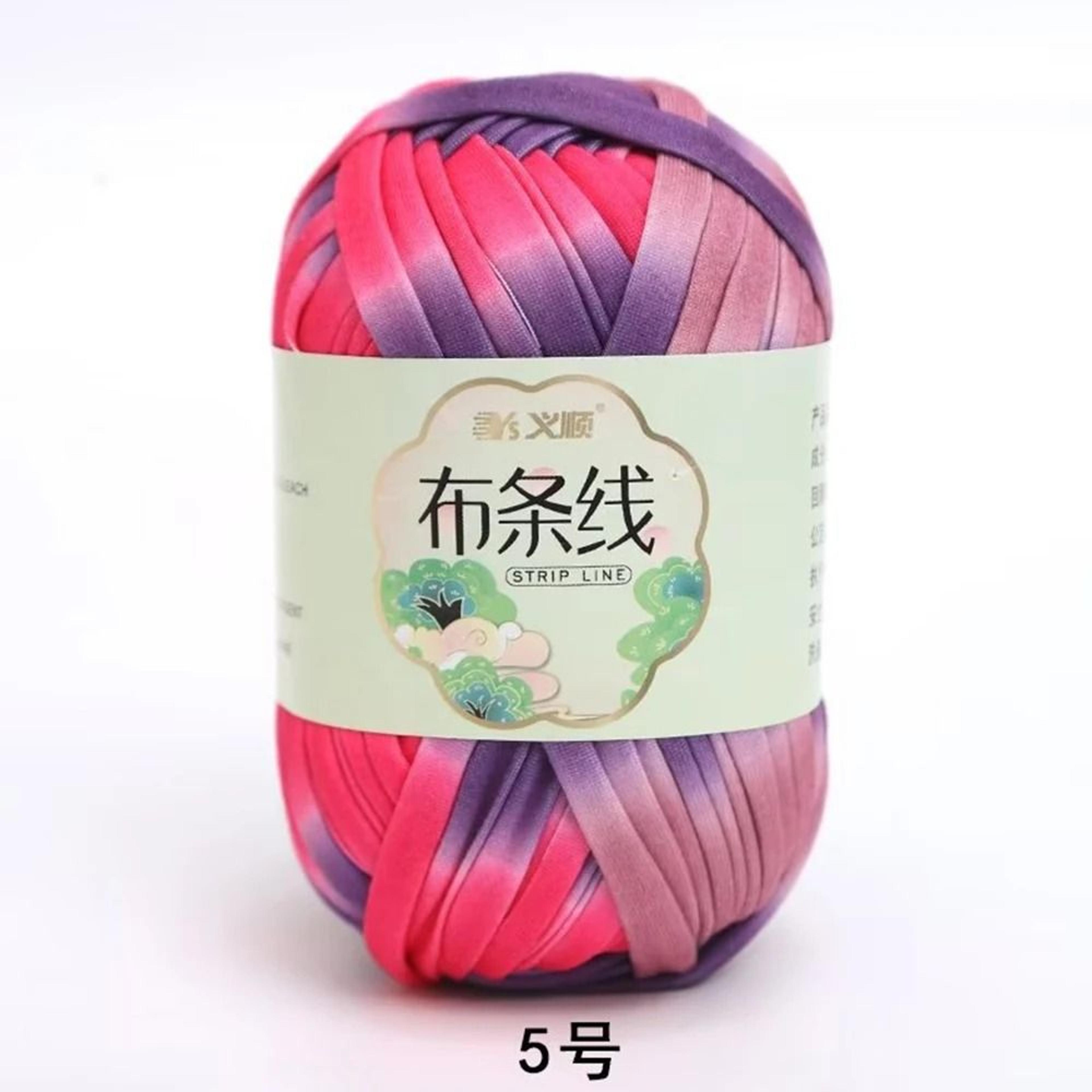 Colorful TShirt Cloth Yarn For DIY Baskets Bags  Cushions 10