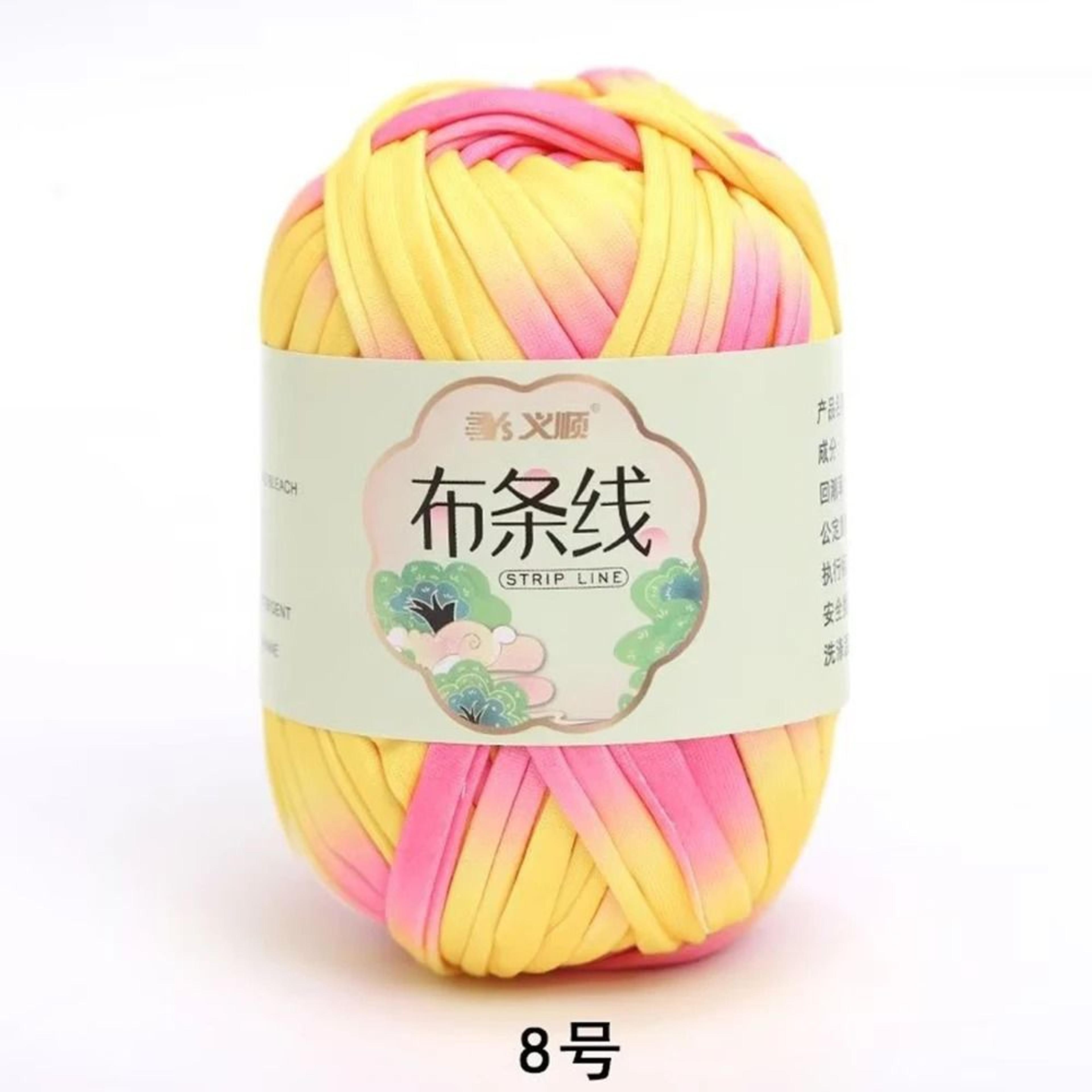 Colorful TShirt Cloth Yarn For DIY Baskets Bags  Cushions 13